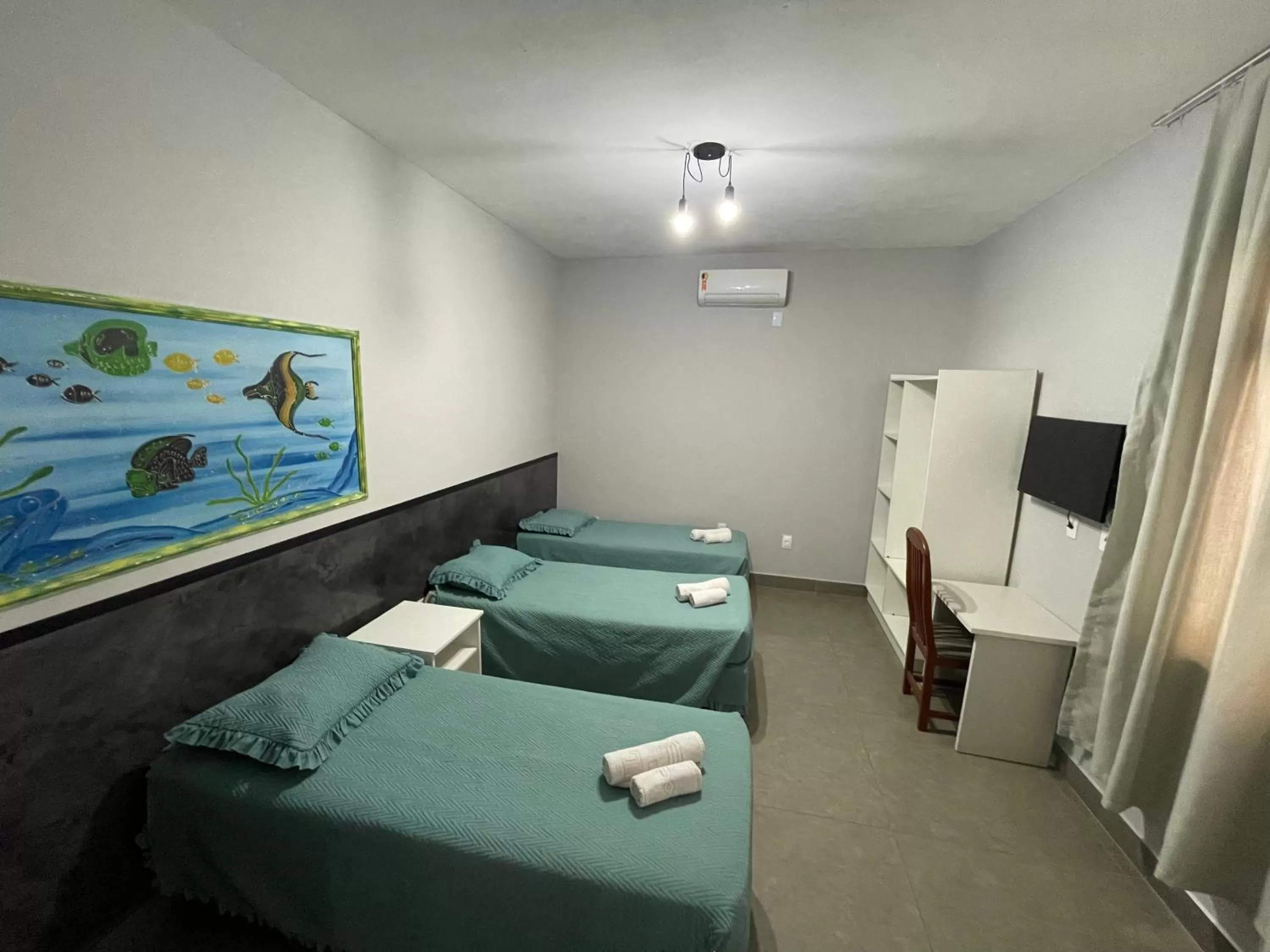 Bed in Shallom Hotel