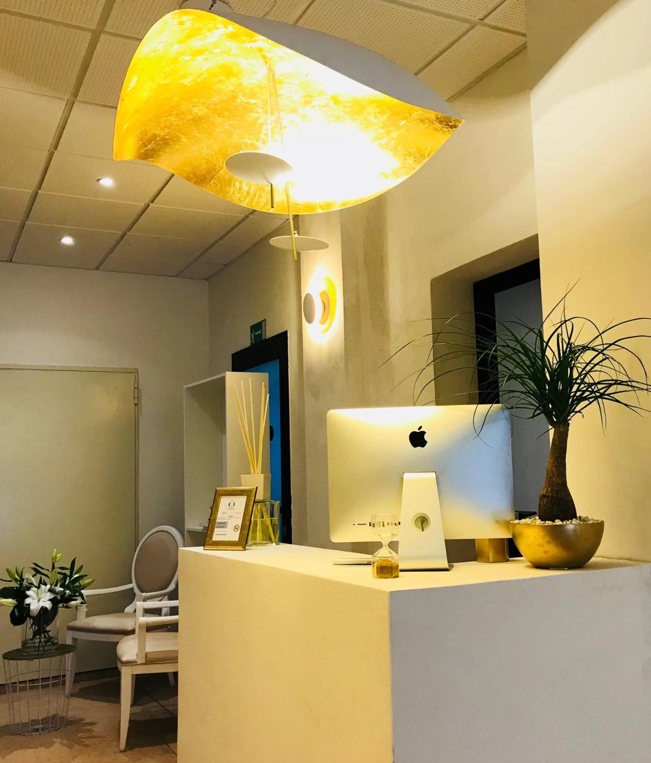 Lobby or reception in Palazzo Otello 1847 Wellness & Spa