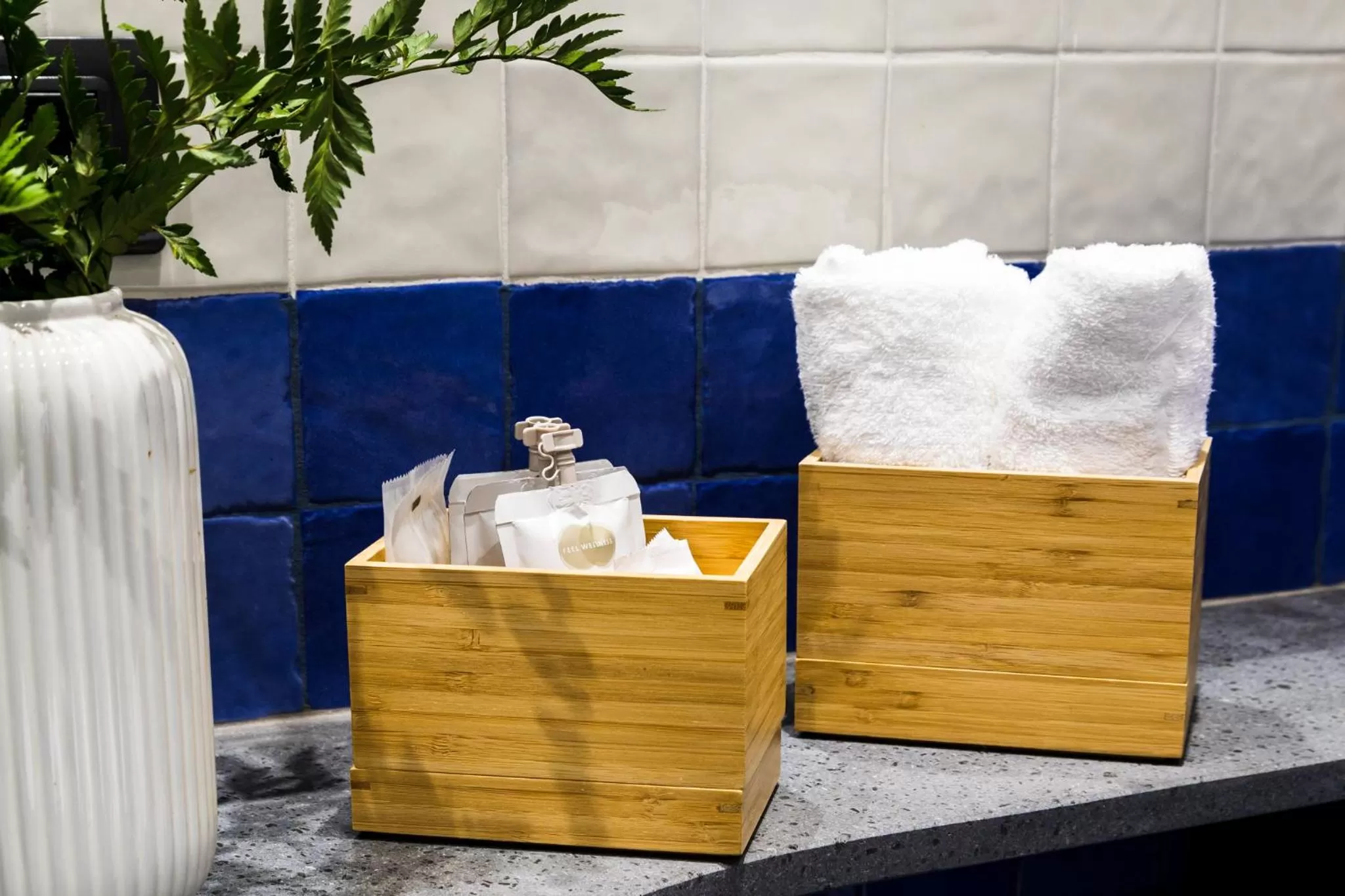 towels in Le Dune Sicily Hotel