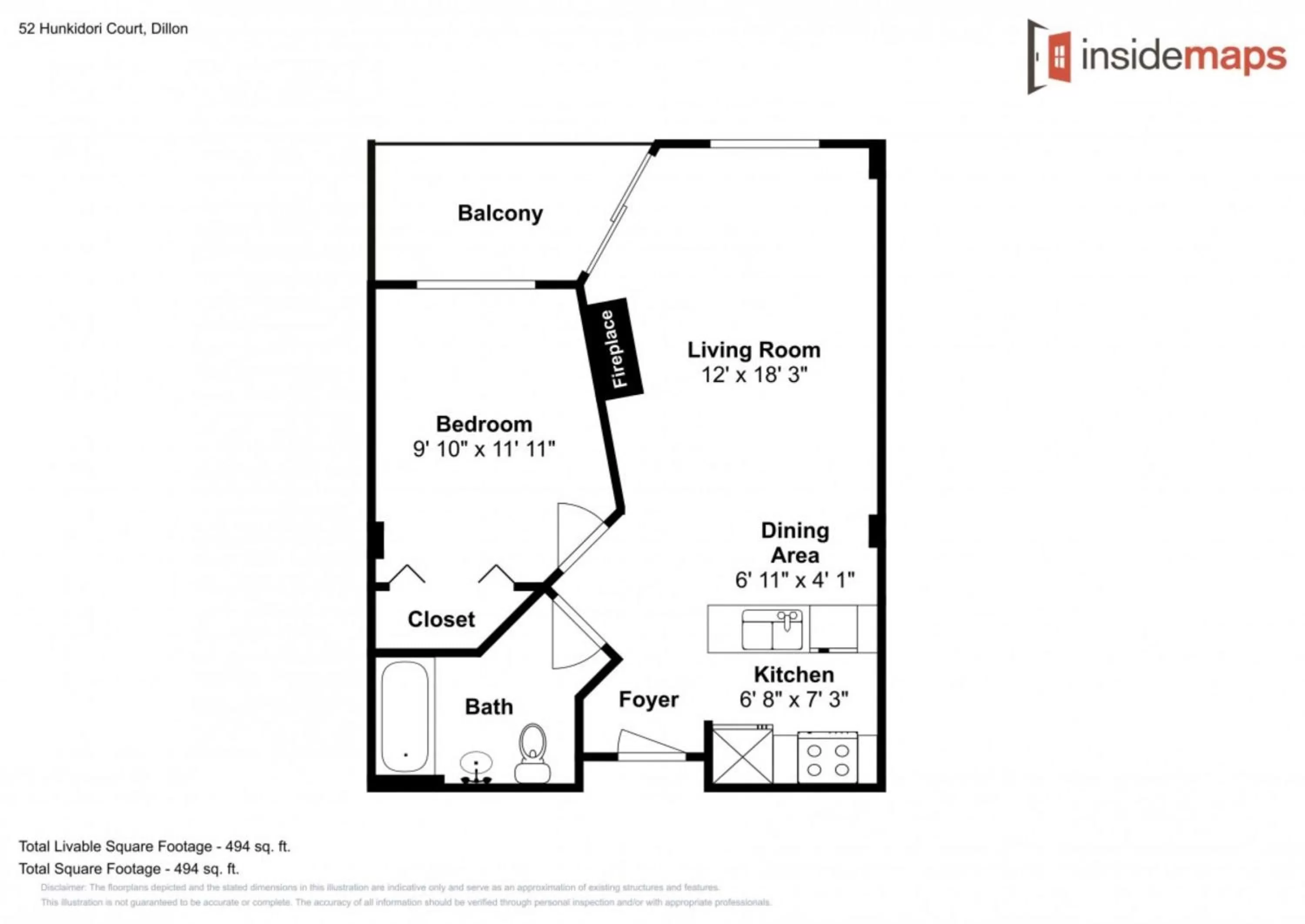 Floor plan in Red Hawk Lodge by Summit County Mountain Retreats