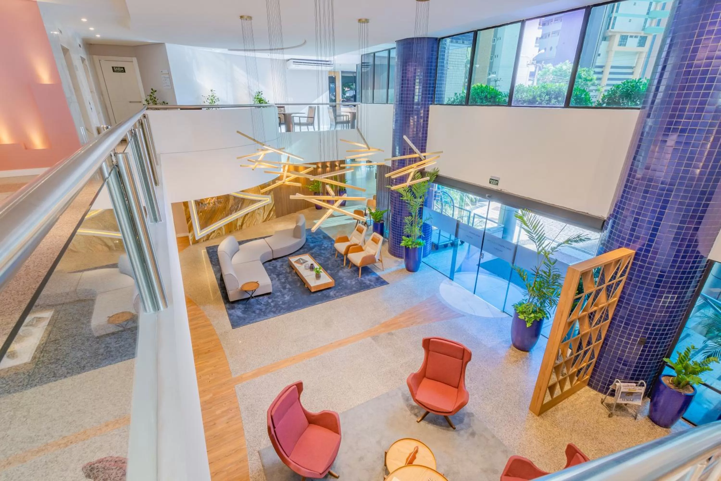 Seating area in Mercure Fortaleza Meireles