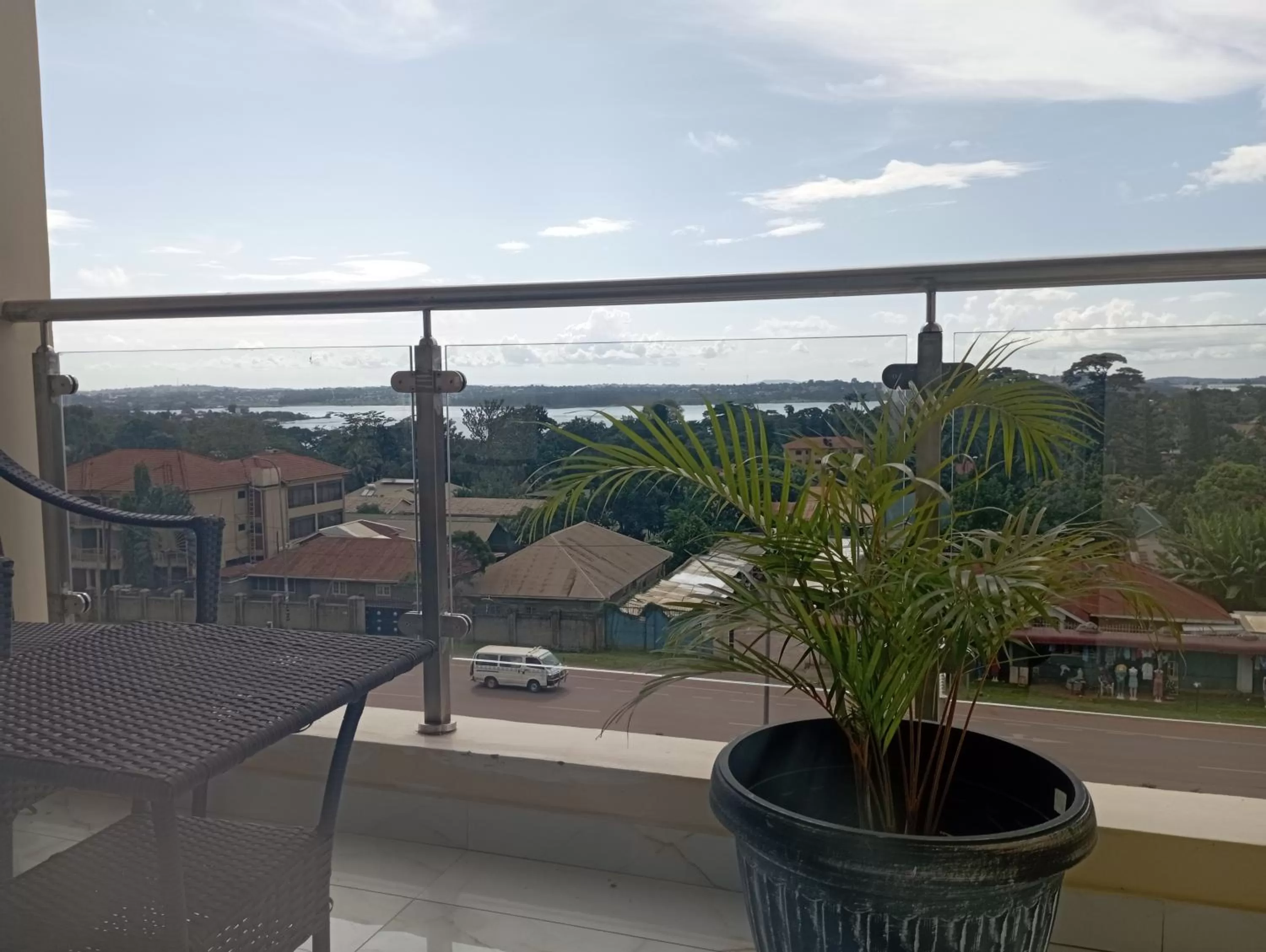 Balcony/Terrace in Hotel Horizon Entebbe