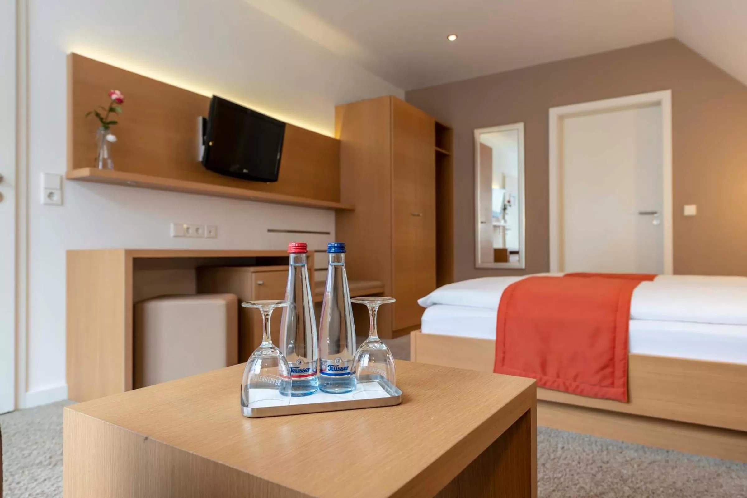 Photo of the whole room, Bed in Hotel Gasthof Krone