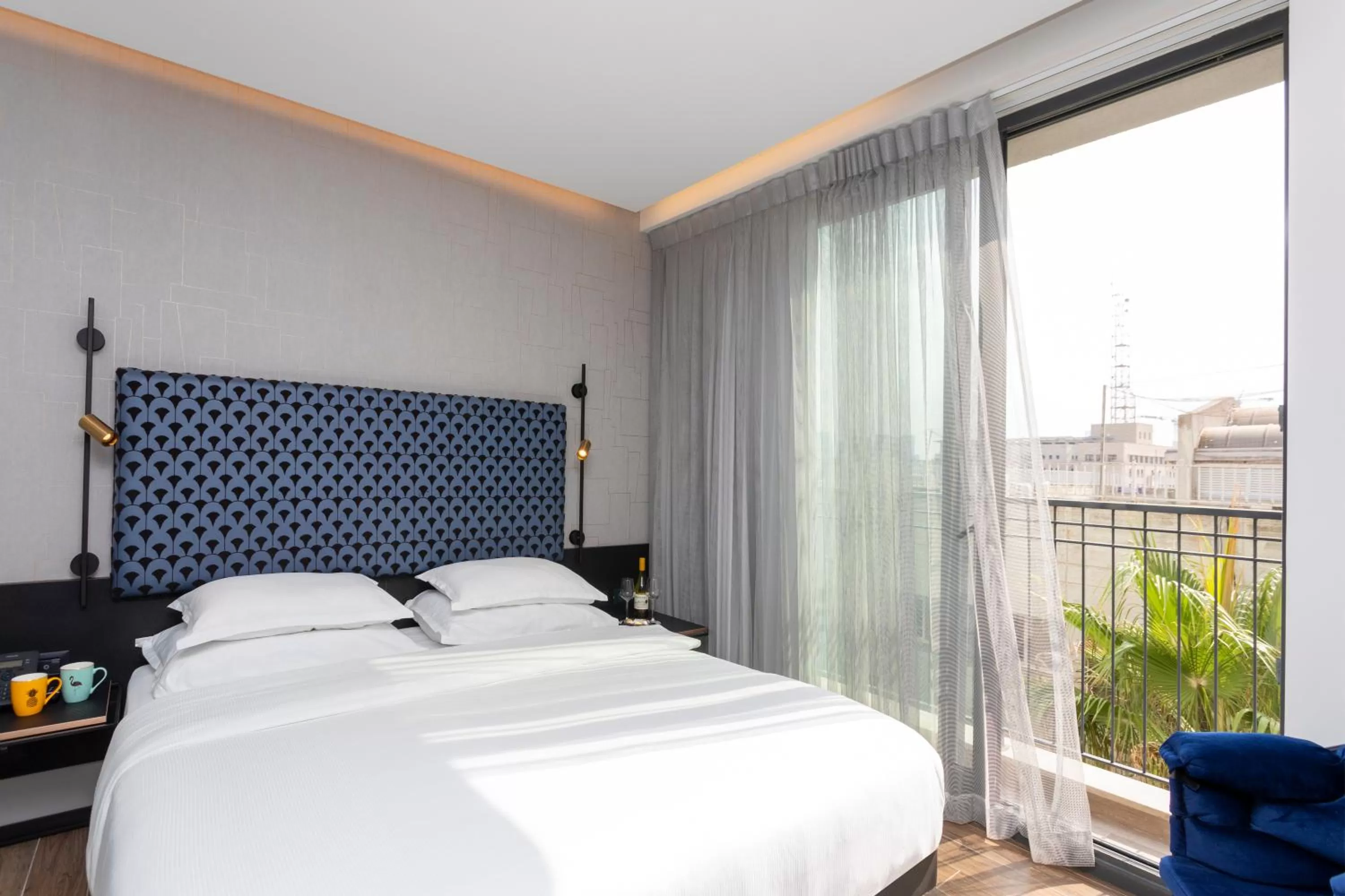 Bed in Numa Hotel Jaffa