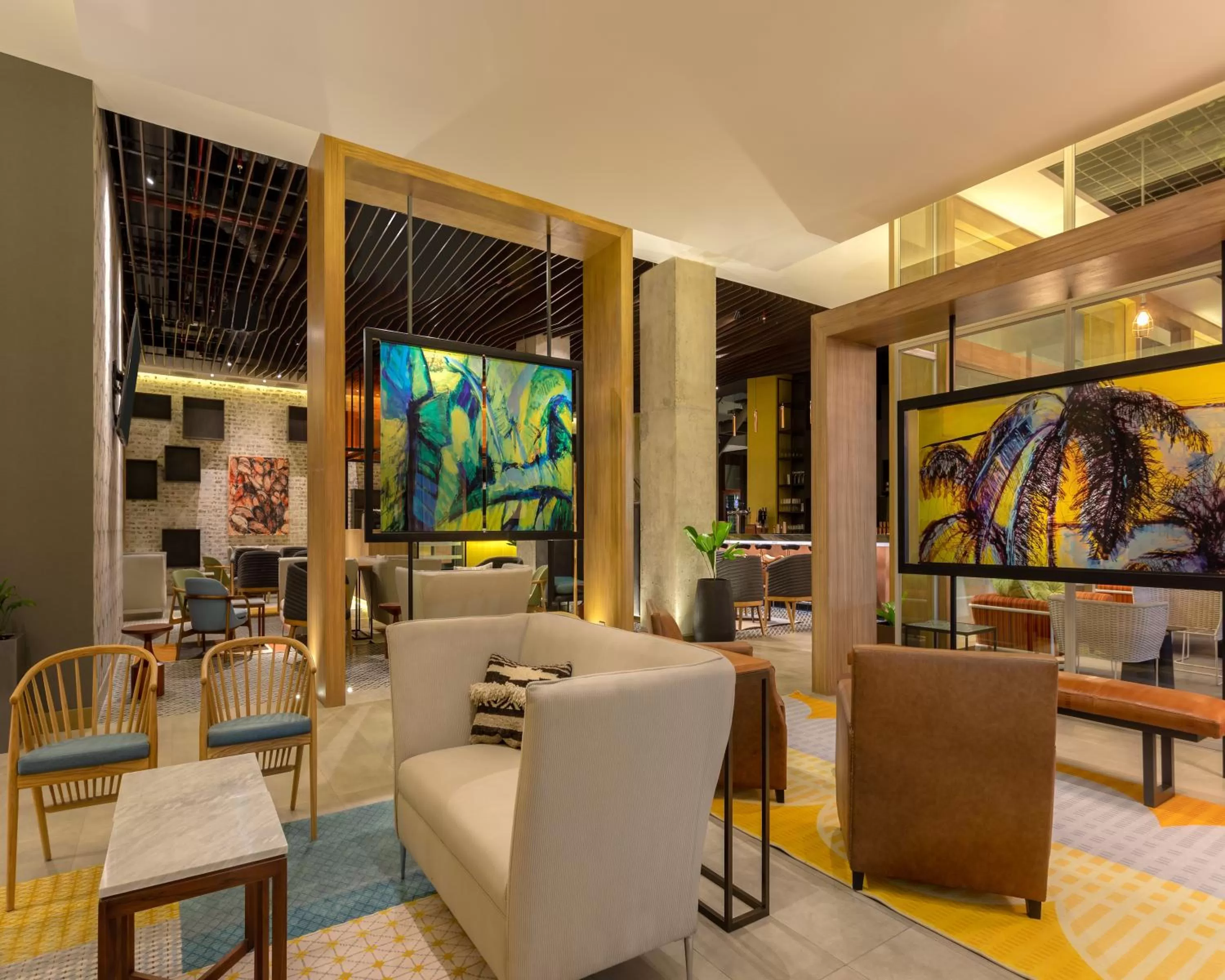 Lobby or reception in Hyatt Centric San Salvador