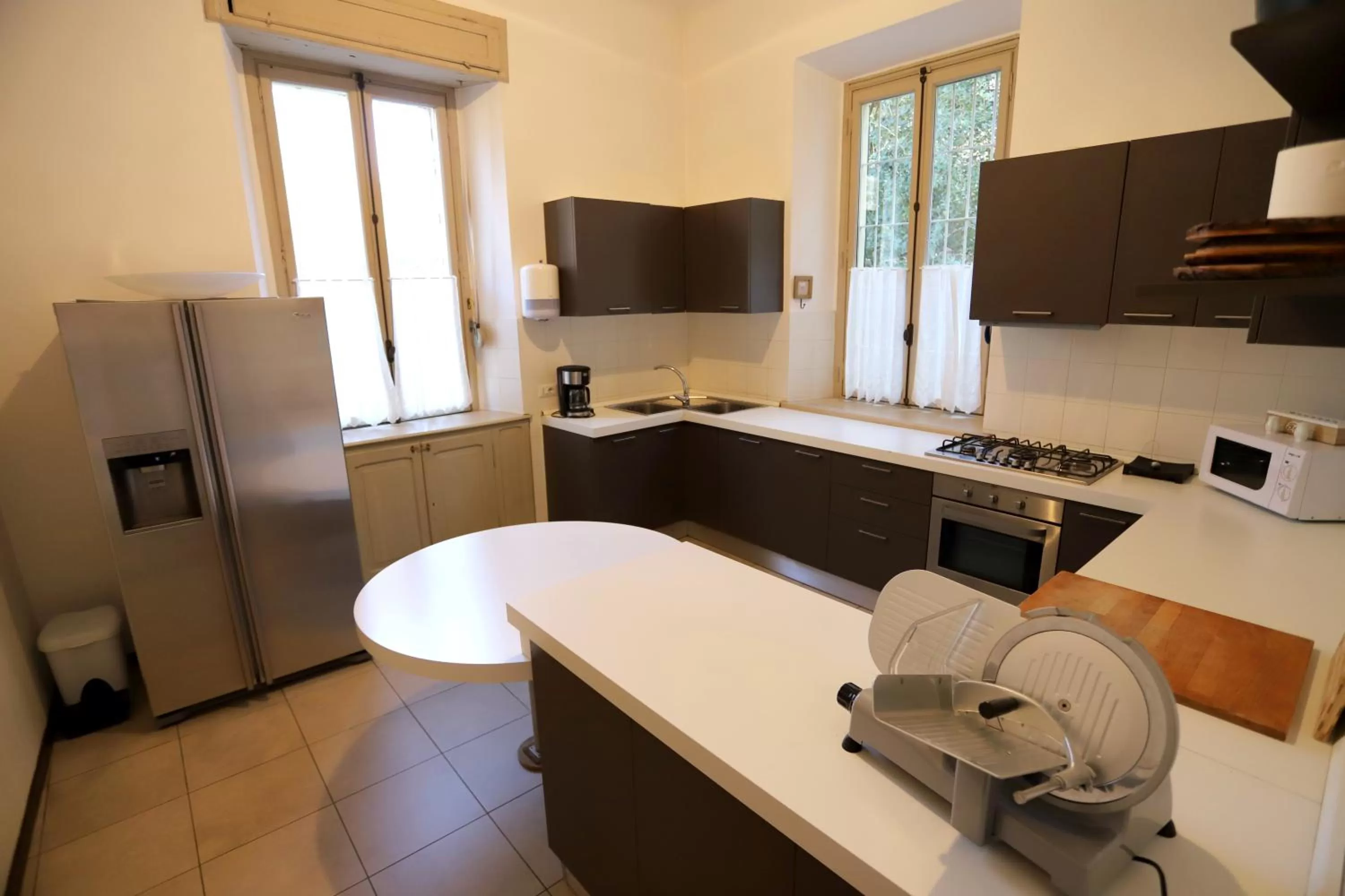 Kitchen or kitchenette in La Villa del Lago