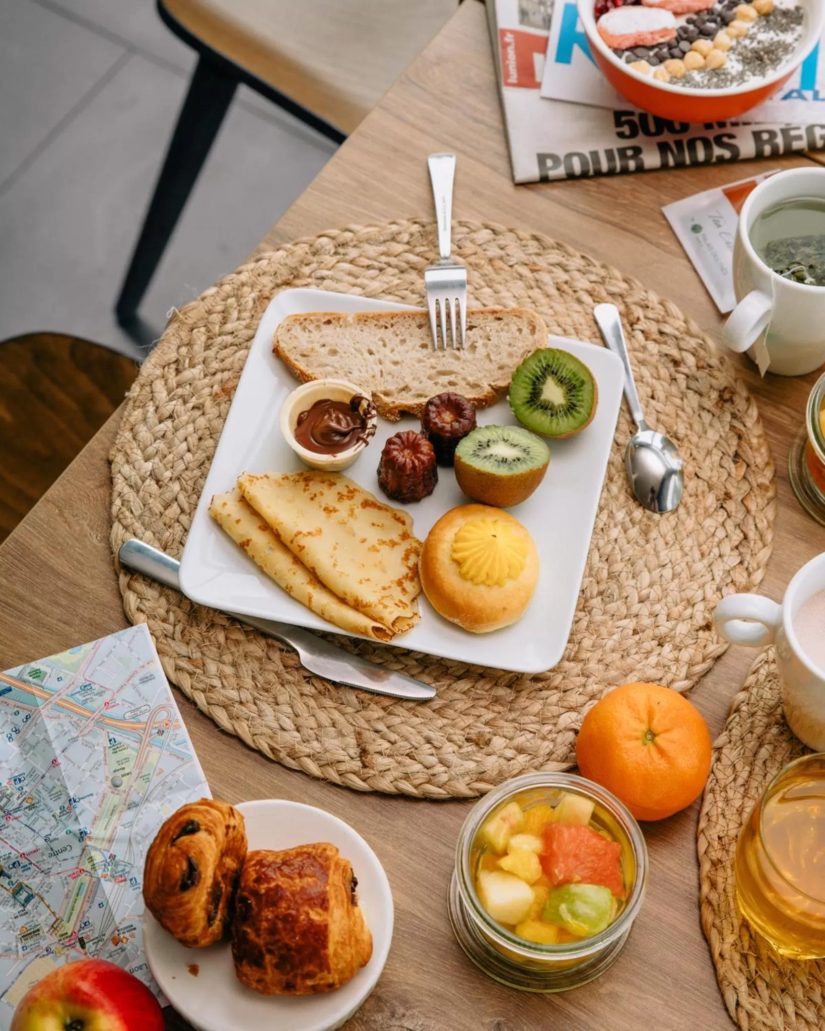 Food and drinks in Hôtel Akena Reims Bezannes