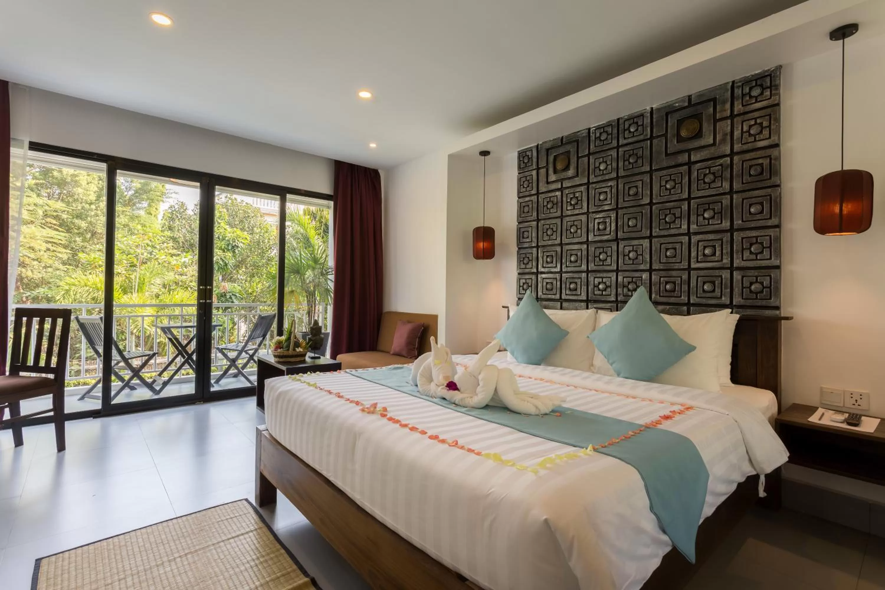 Bed in Ladear Privilege Rooms