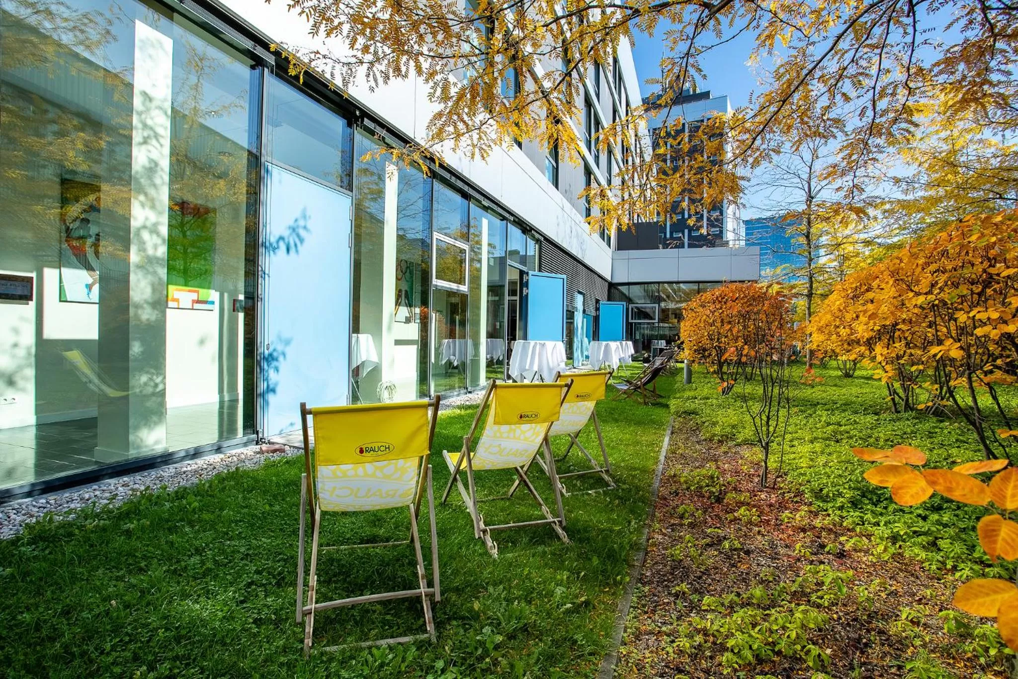 Patio in The Rilano Hotel München