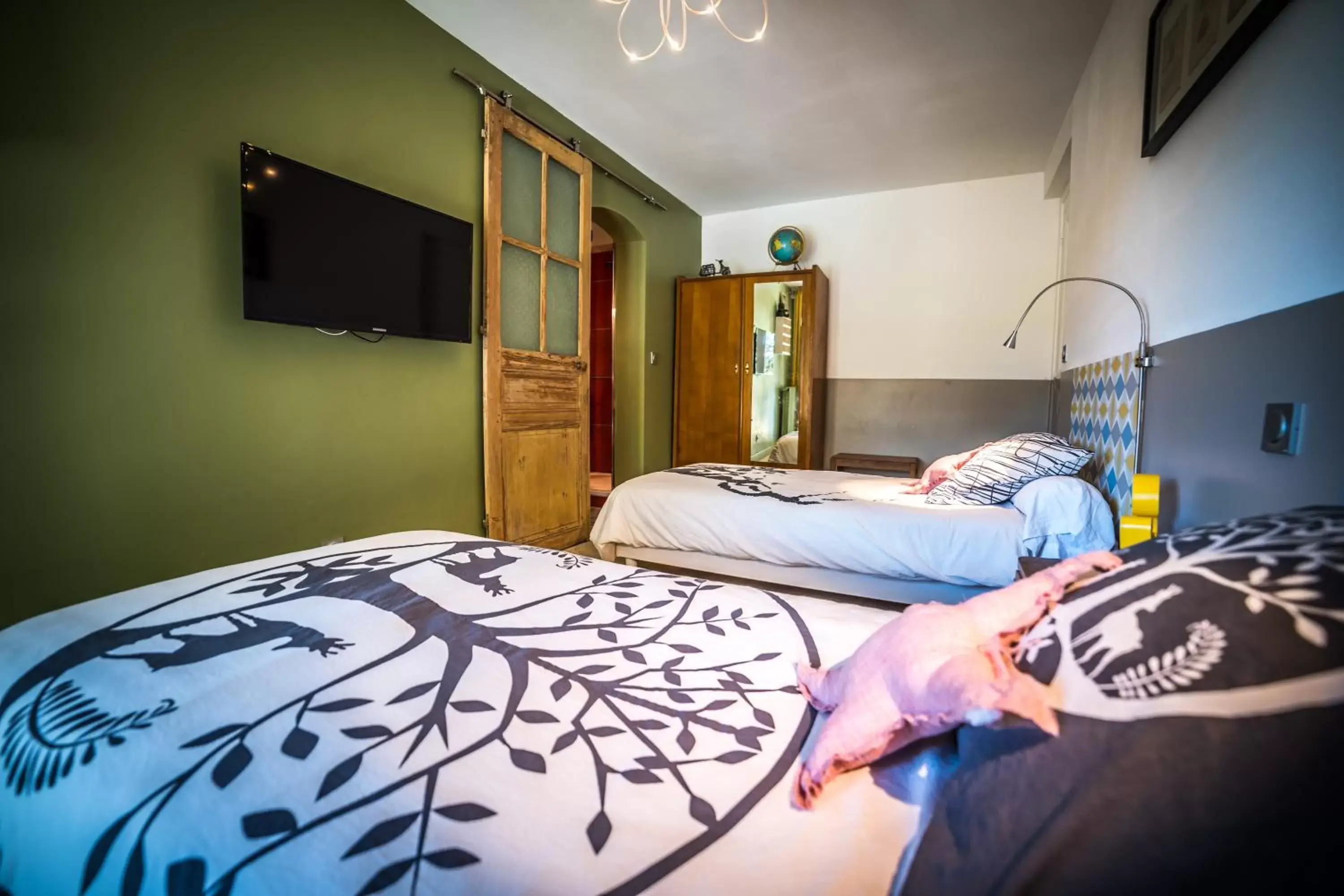 Twin Room with Private Bathroom in Les chambres de Lily Twin Room with Private Bathroom in Les chambres de Lily