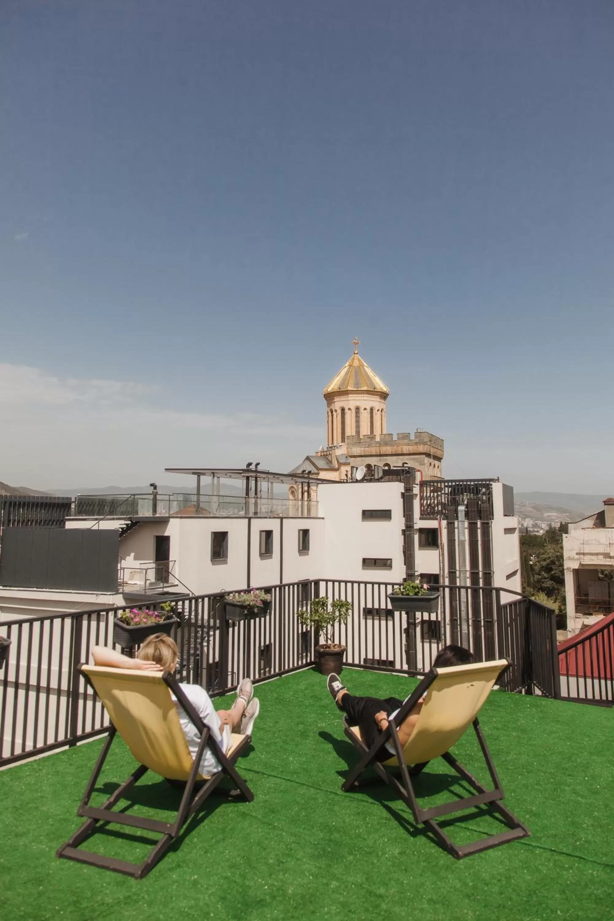 Property building in Hotel Tato & CoWorking space