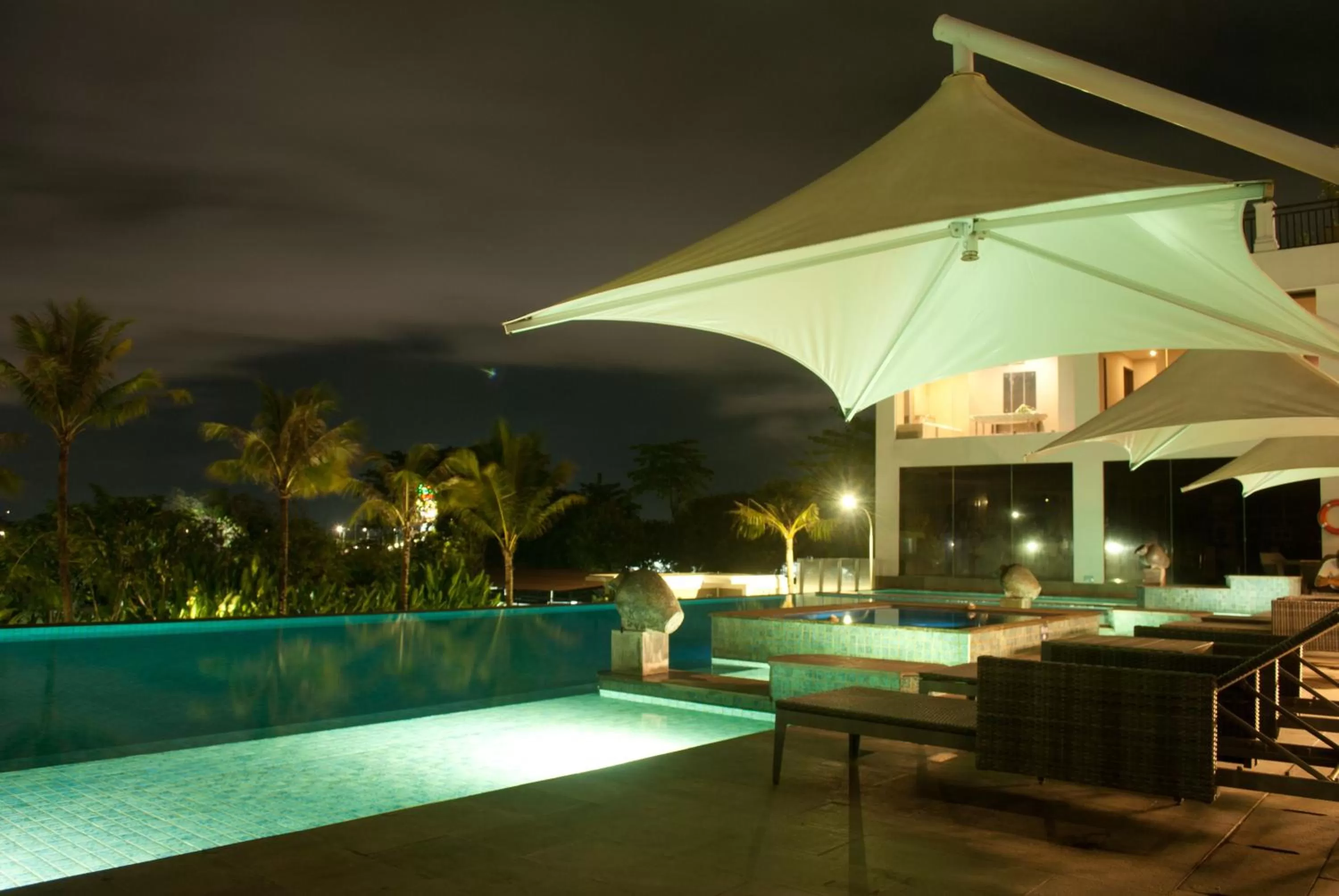 Swimming pool in Lombok Astoria Hotel