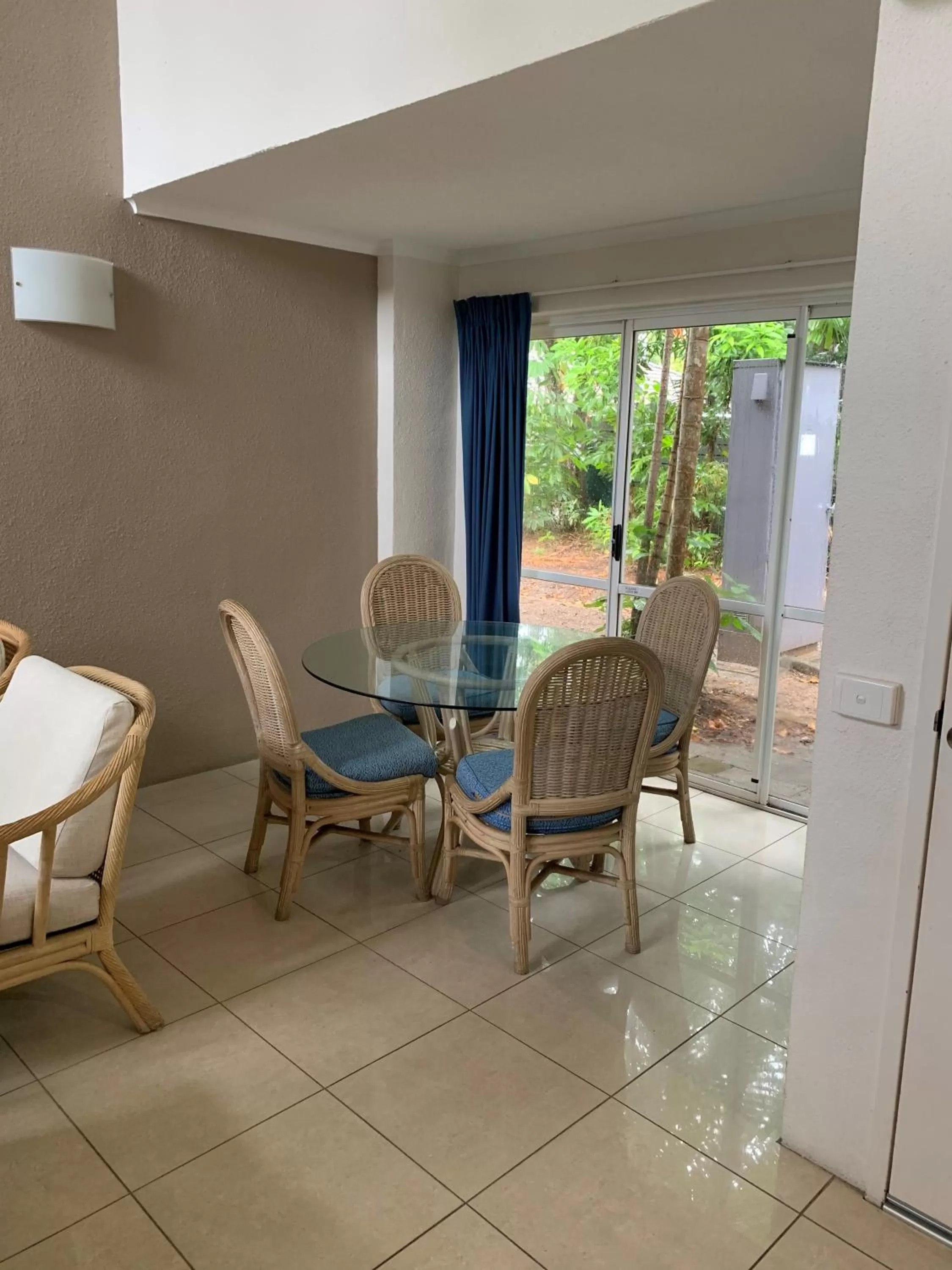 Seating area in Reef Resort Villas Port Douglas
