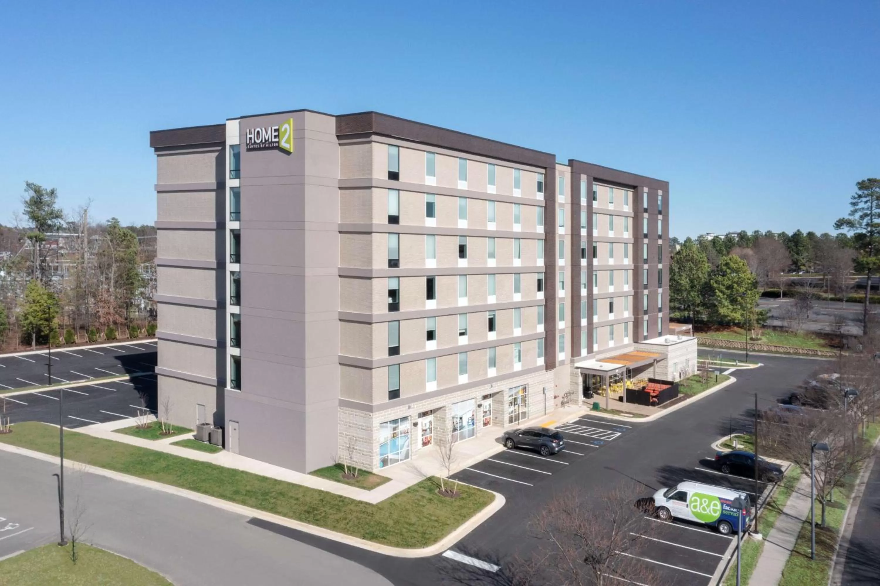 Property building in Home2 Suites By Hilton Richmond Short Pump