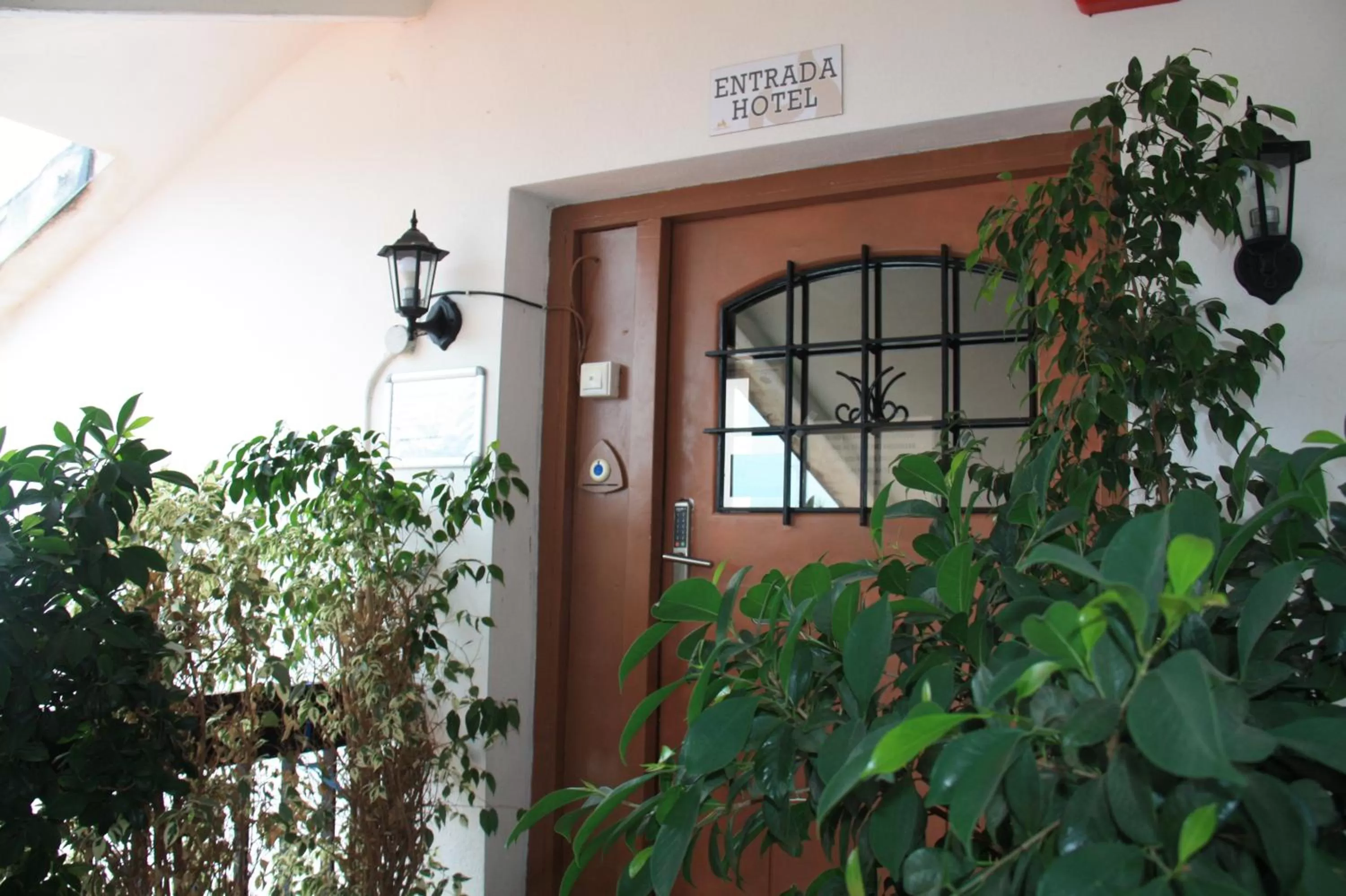 Garden view in Hotel Los Manjares