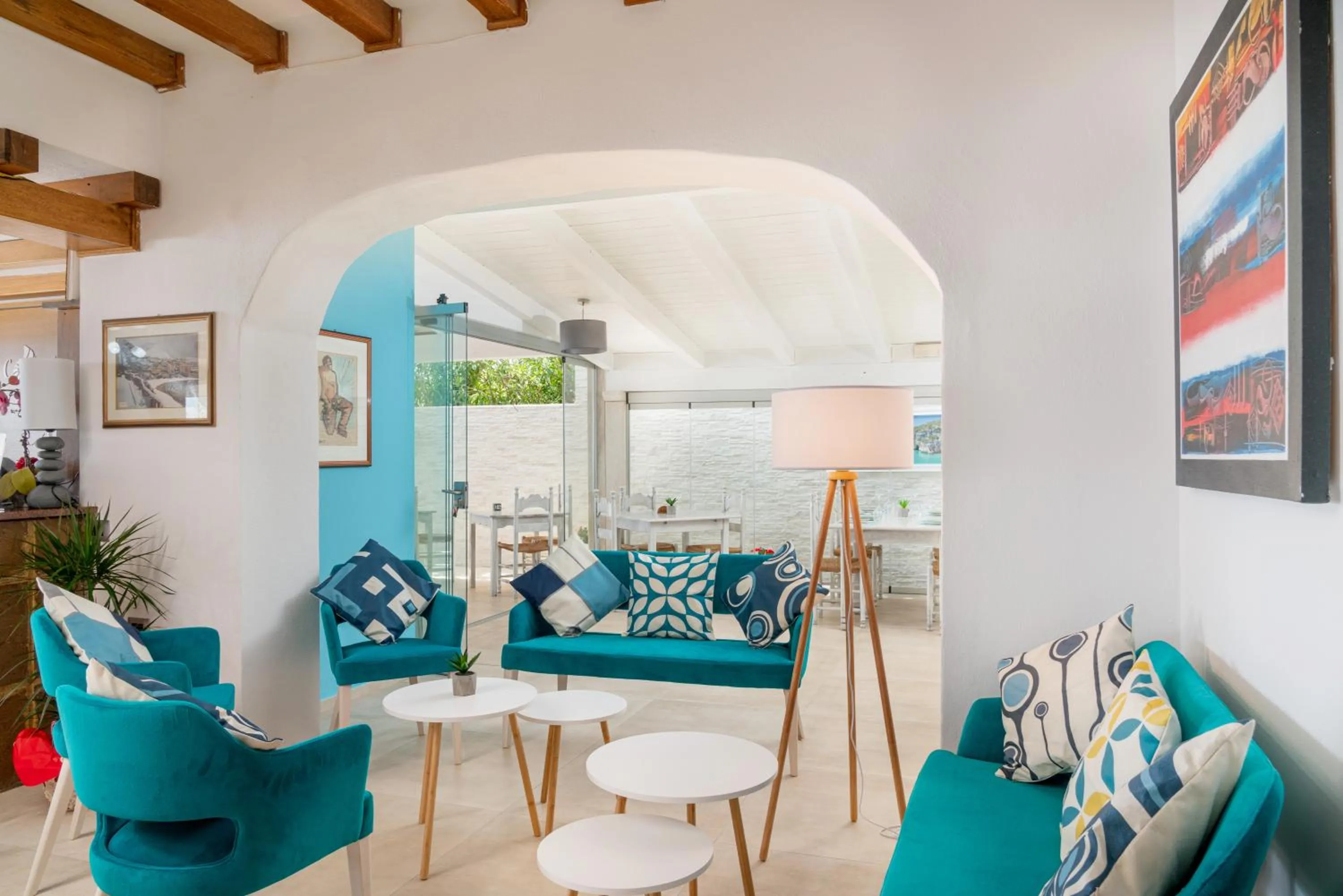 Lobby or reception in Hotel Ristorante La Conchiglia