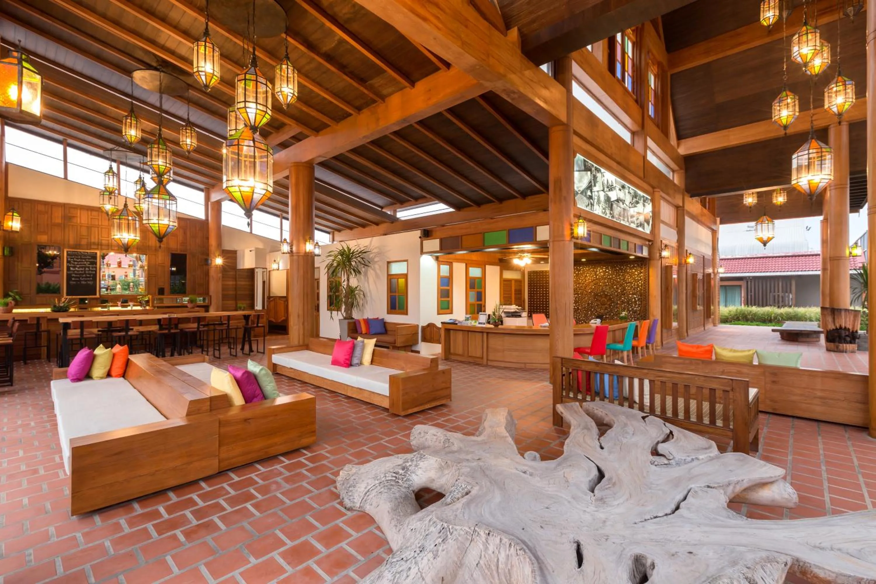 Lobby or reception in Naina Resort & Spa - SHA Extra Plus