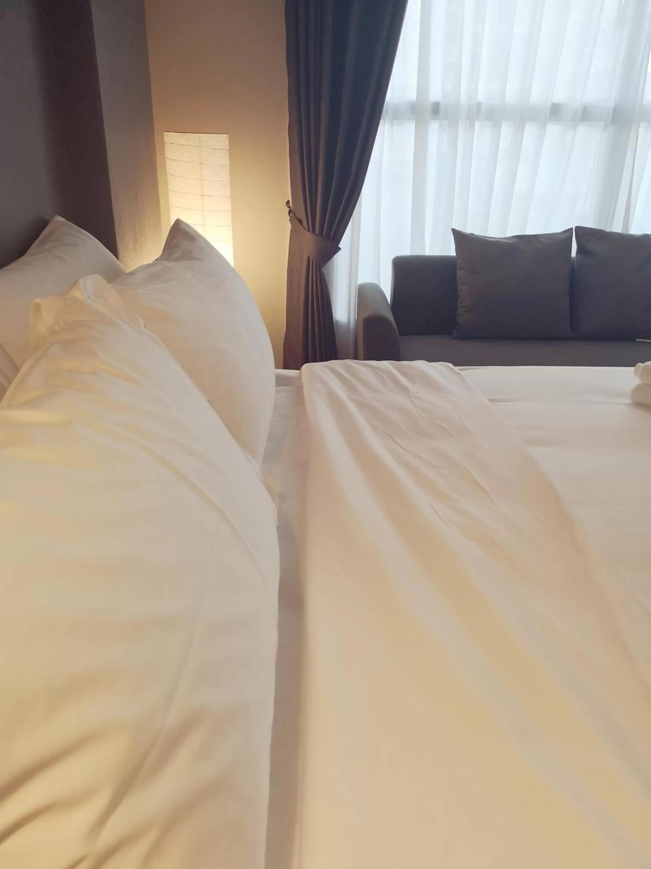 Bed in Get GuestHouse 2 ( Sangsri soi 4)