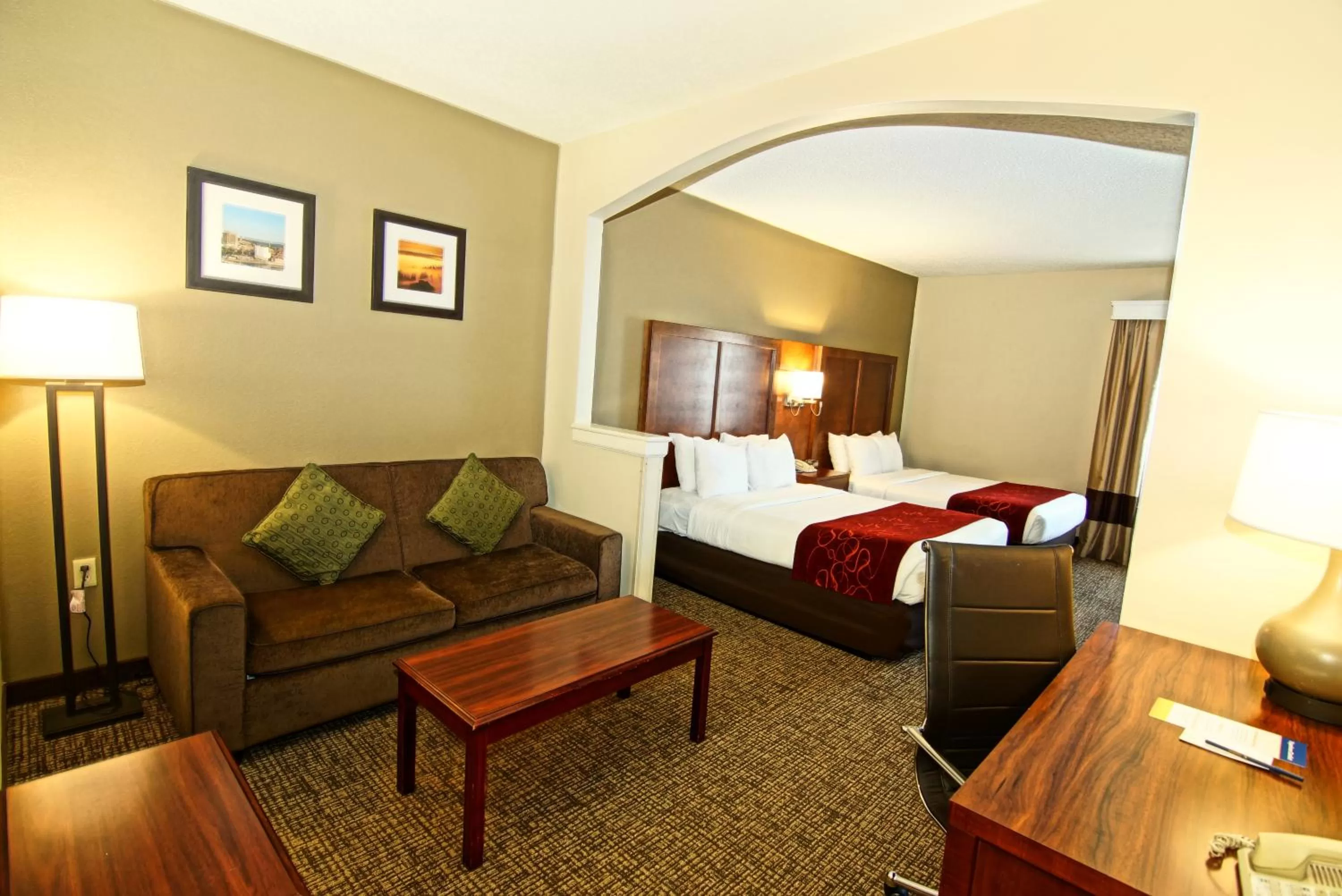 Bed in Comfort Suites Near University