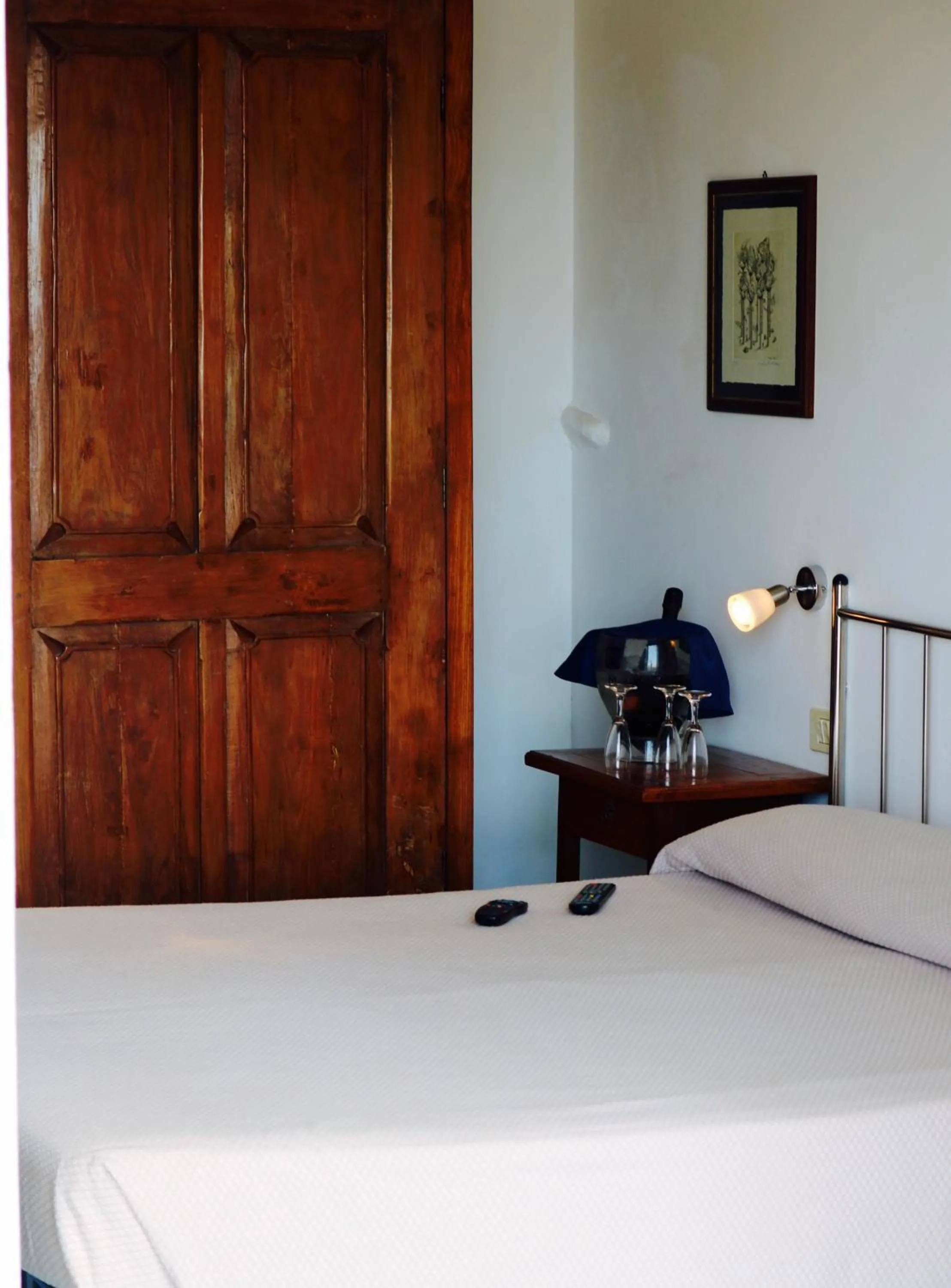 Bed in Hotel Rizieri