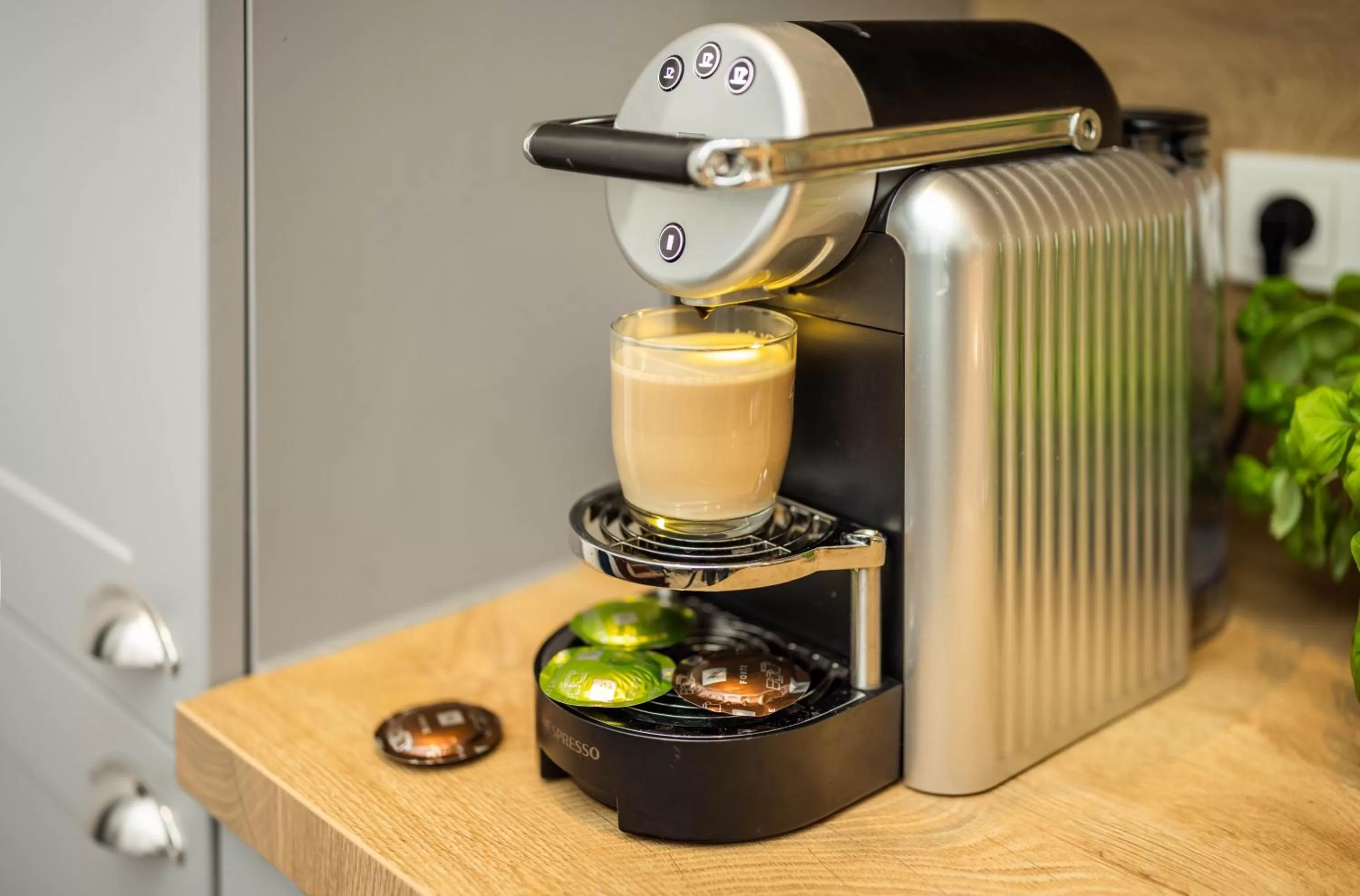 kitchen in Jimmy's Apartments Emerald