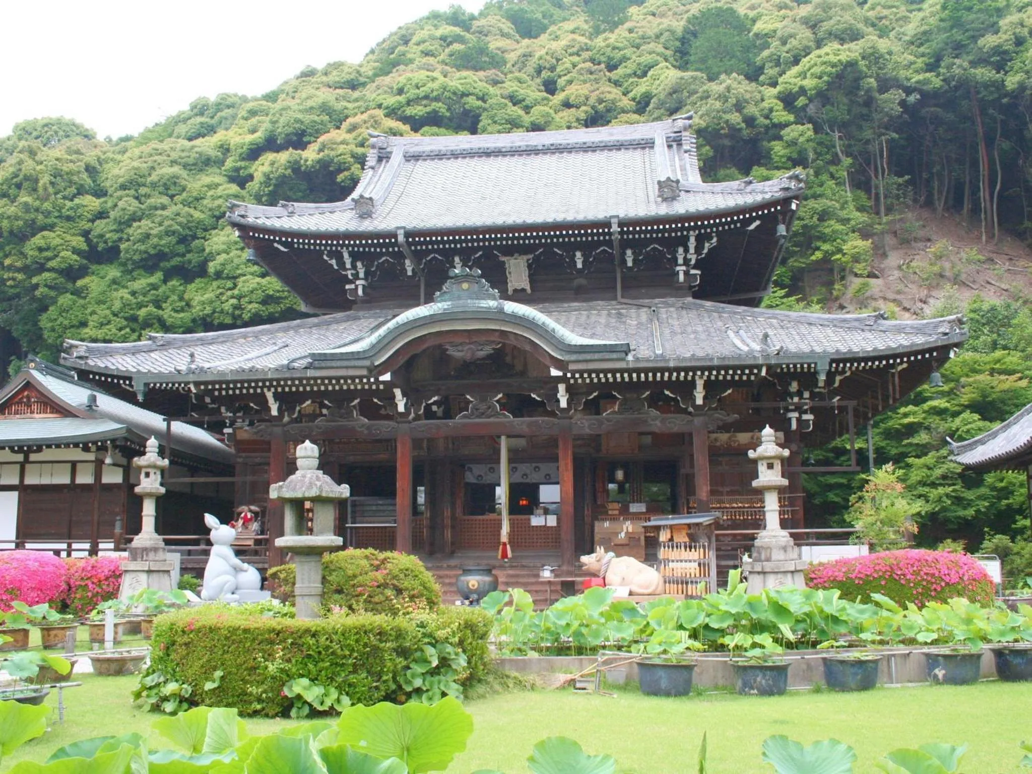 Off site in Hanayashiki Ukifune-en