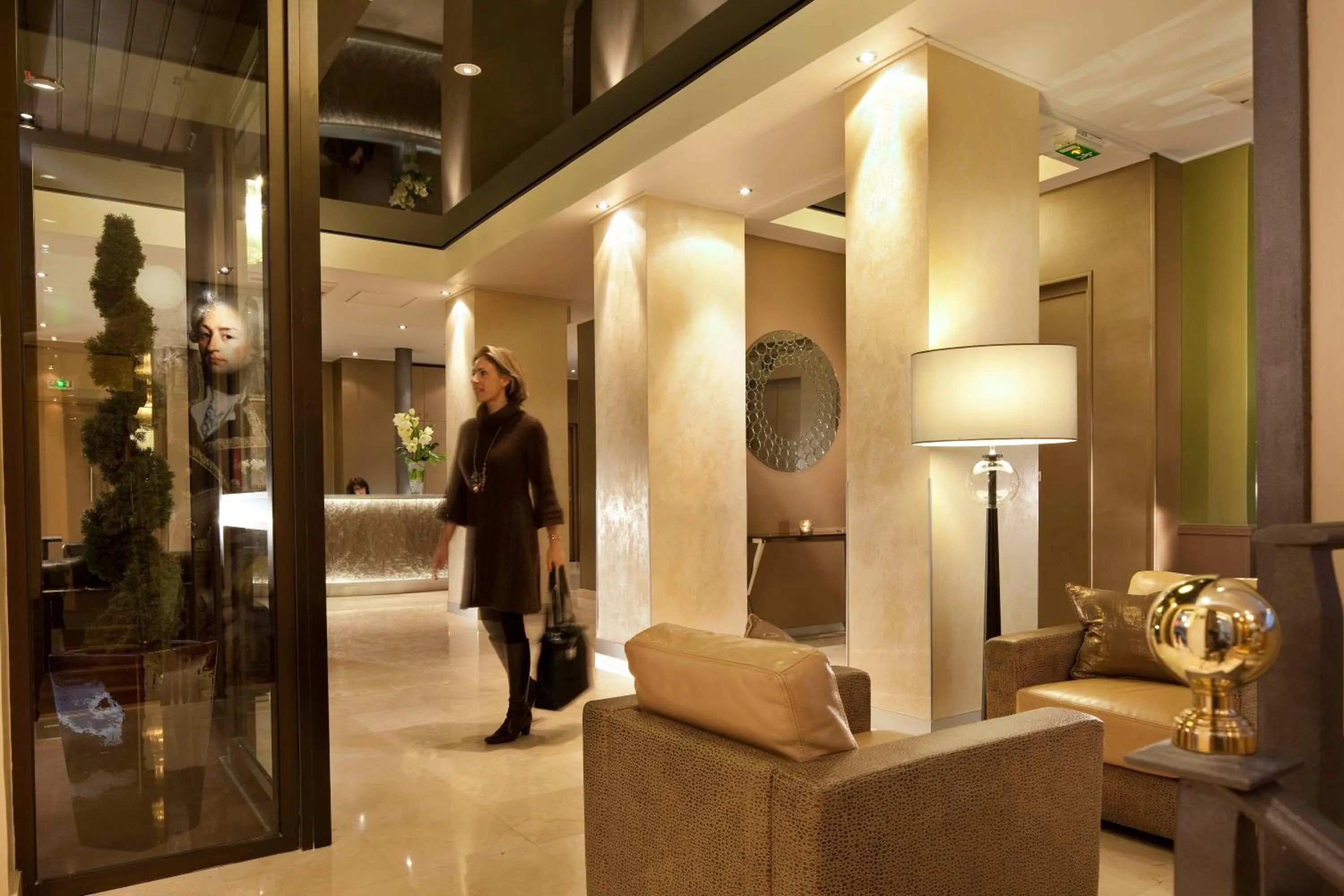 Lobby or reception in Hotel Best Western Anjou Lafayette