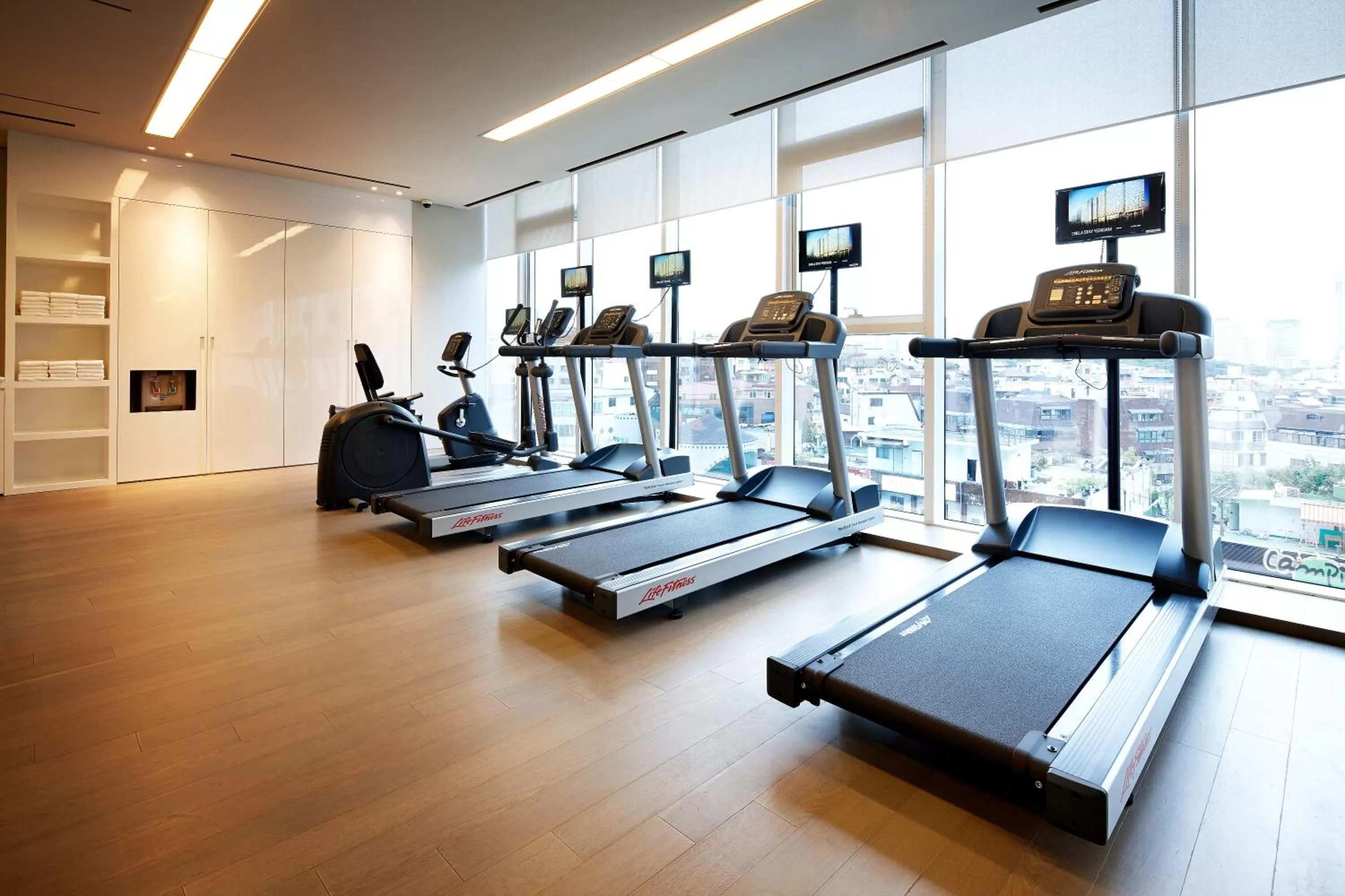 Fitness centre/facilities in Shilla Stay Gangnam Yeoksam