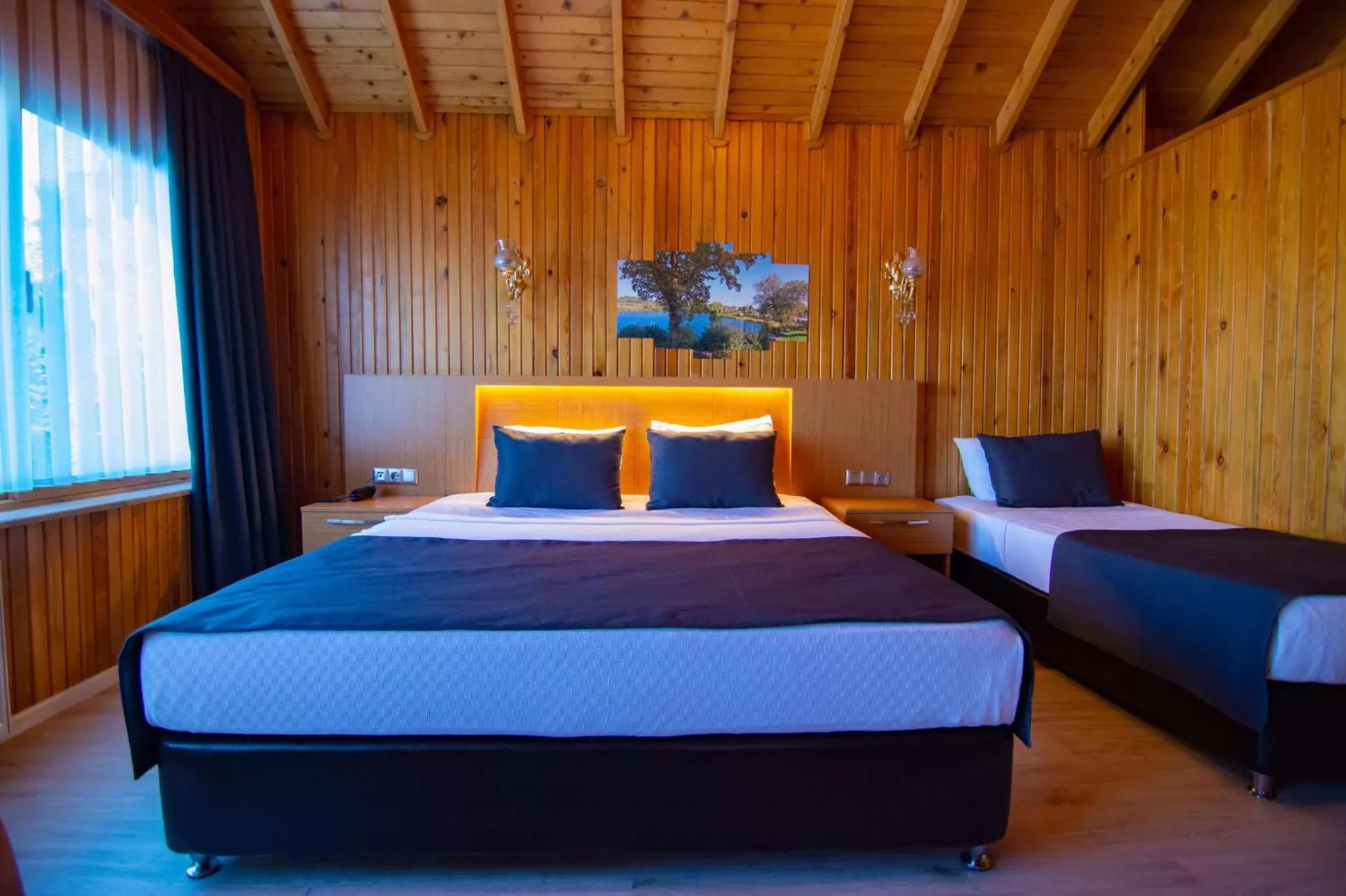 TV and multimedia, Bed in Sandal Otel