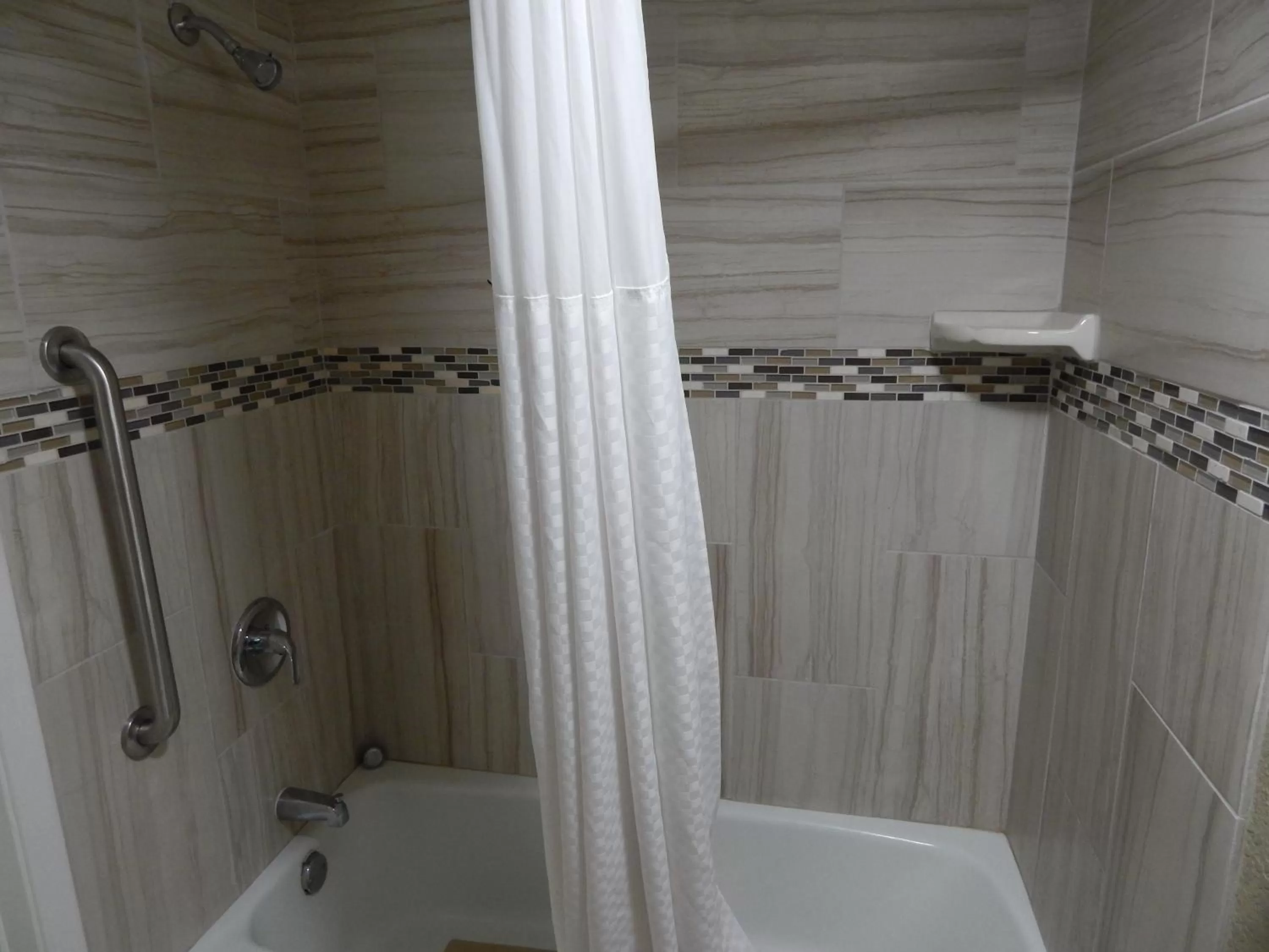 Bathroom in Super 8 by Wyndham Ft Stockton