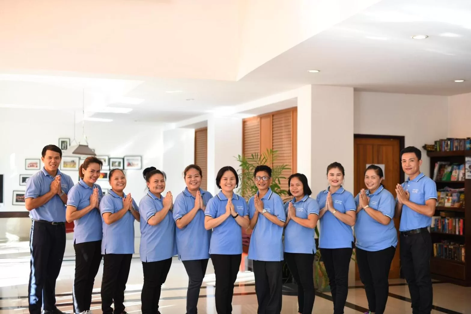 Staff in Siam View Hotel and Residence