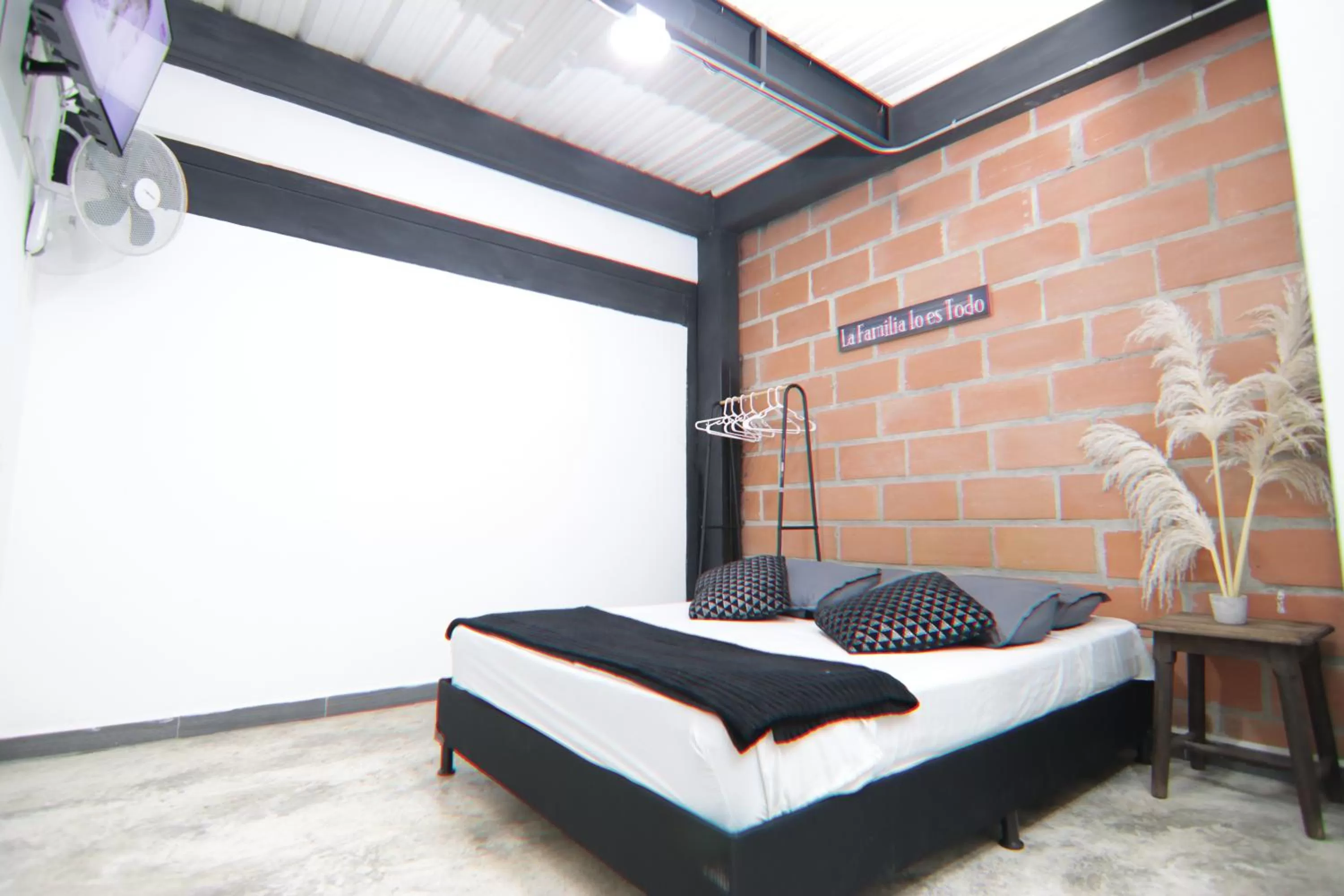 Bed in Hotel Casa Malibú