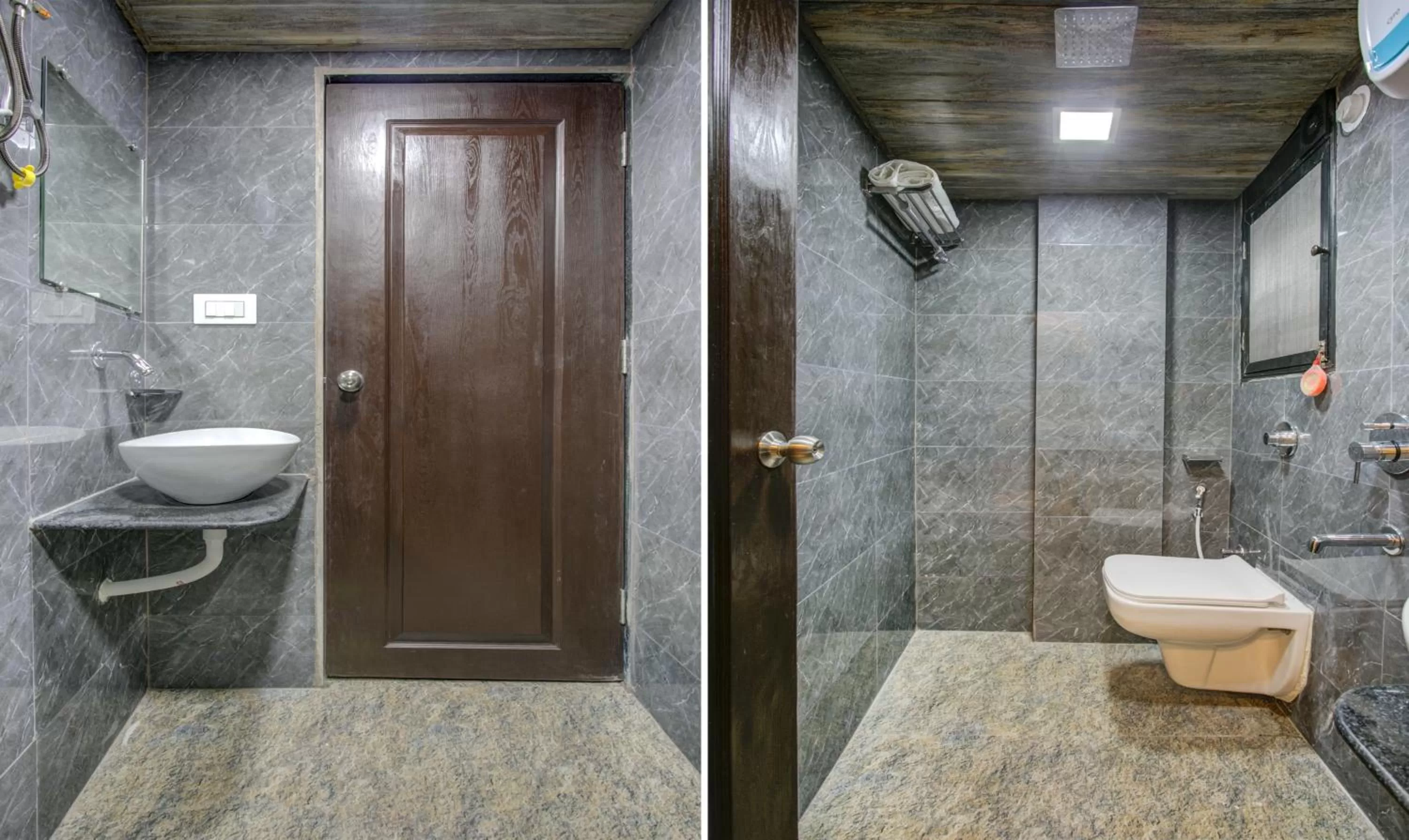 Toilet in Treebo Kings Inn Vashi