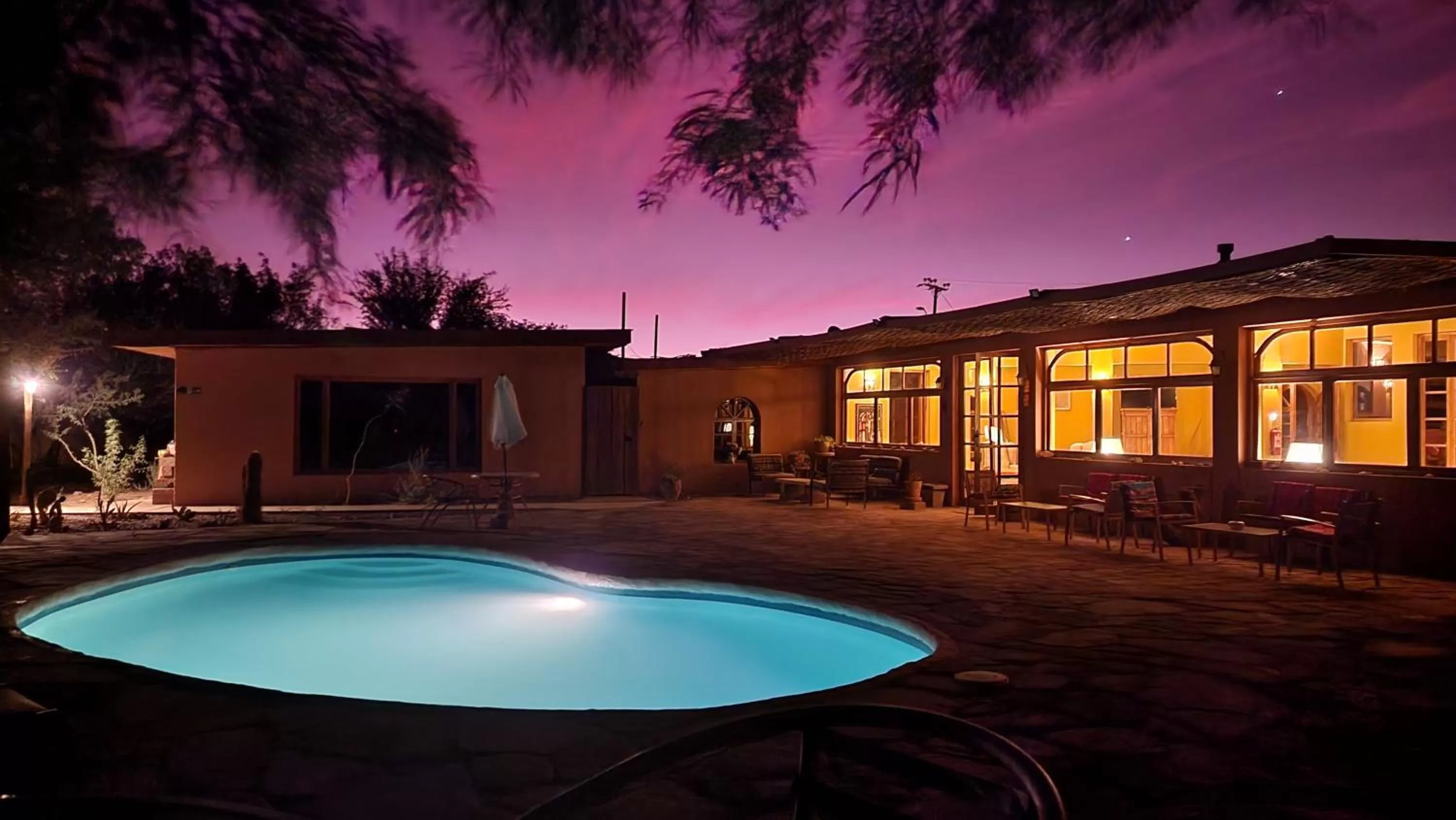 Pool view in Hotel Tulor