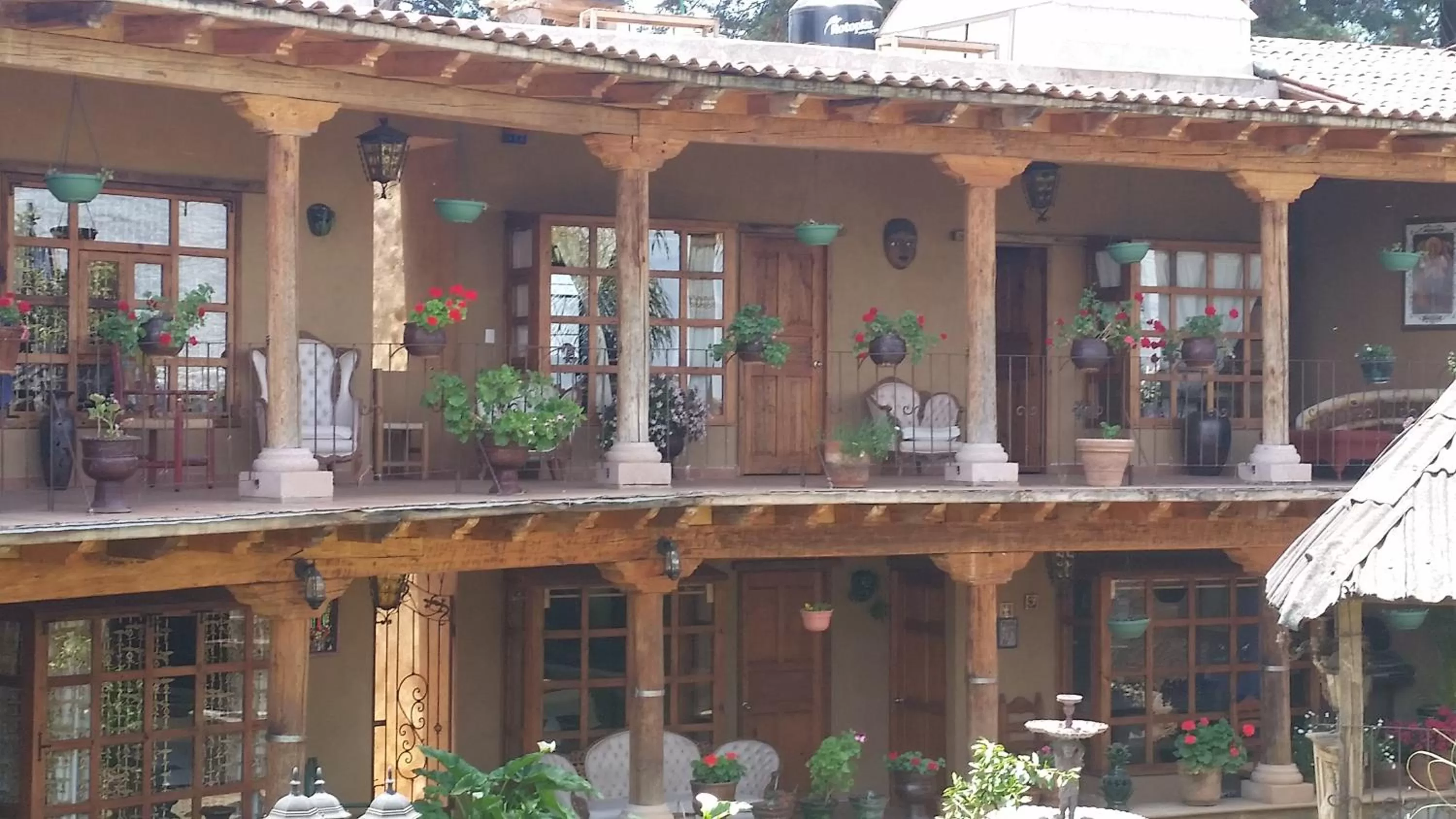 Property building in Eco Hotel Ixhi