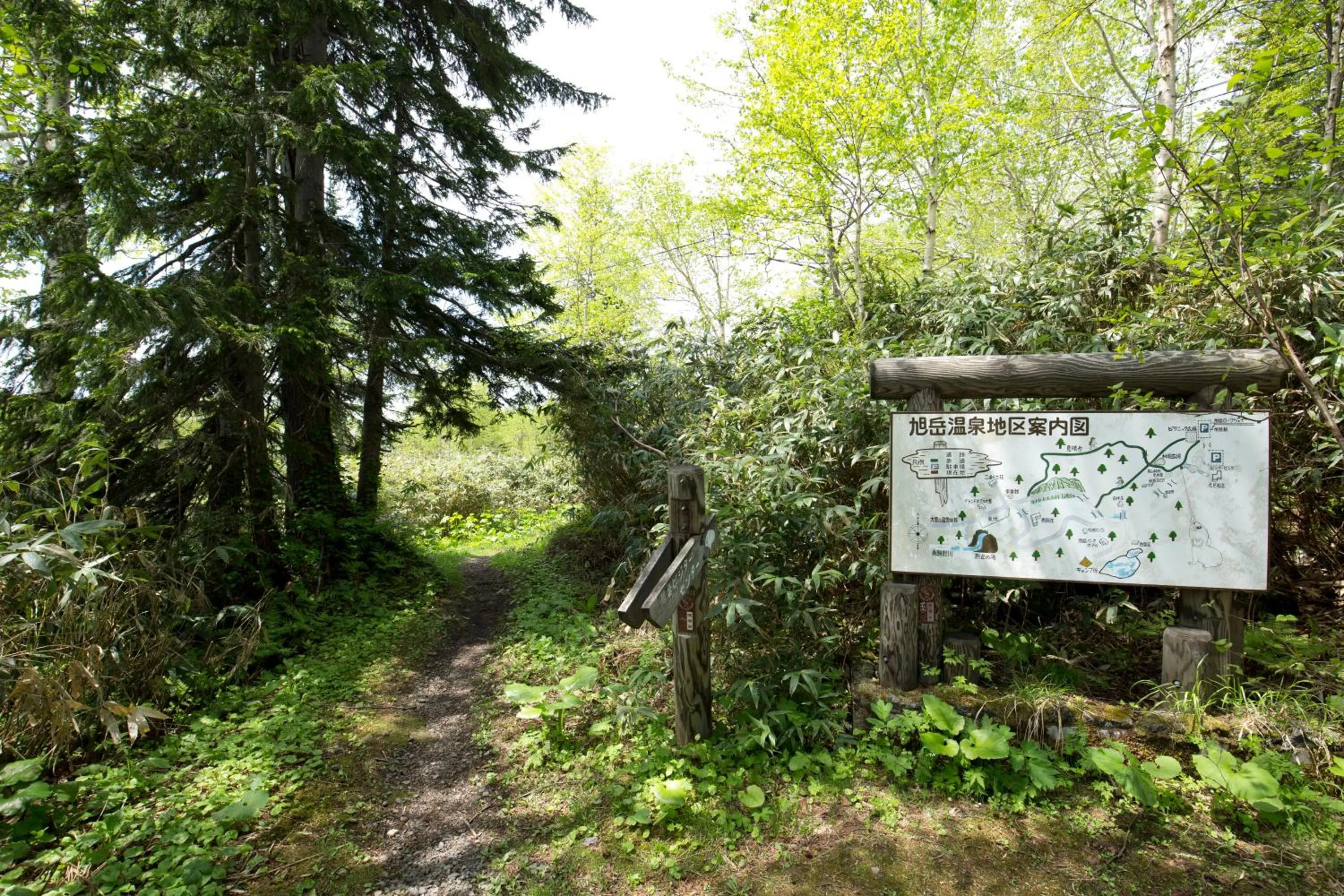 Natural landscape in Higashikawa Asahidake Onsen Hotel Bear Monte