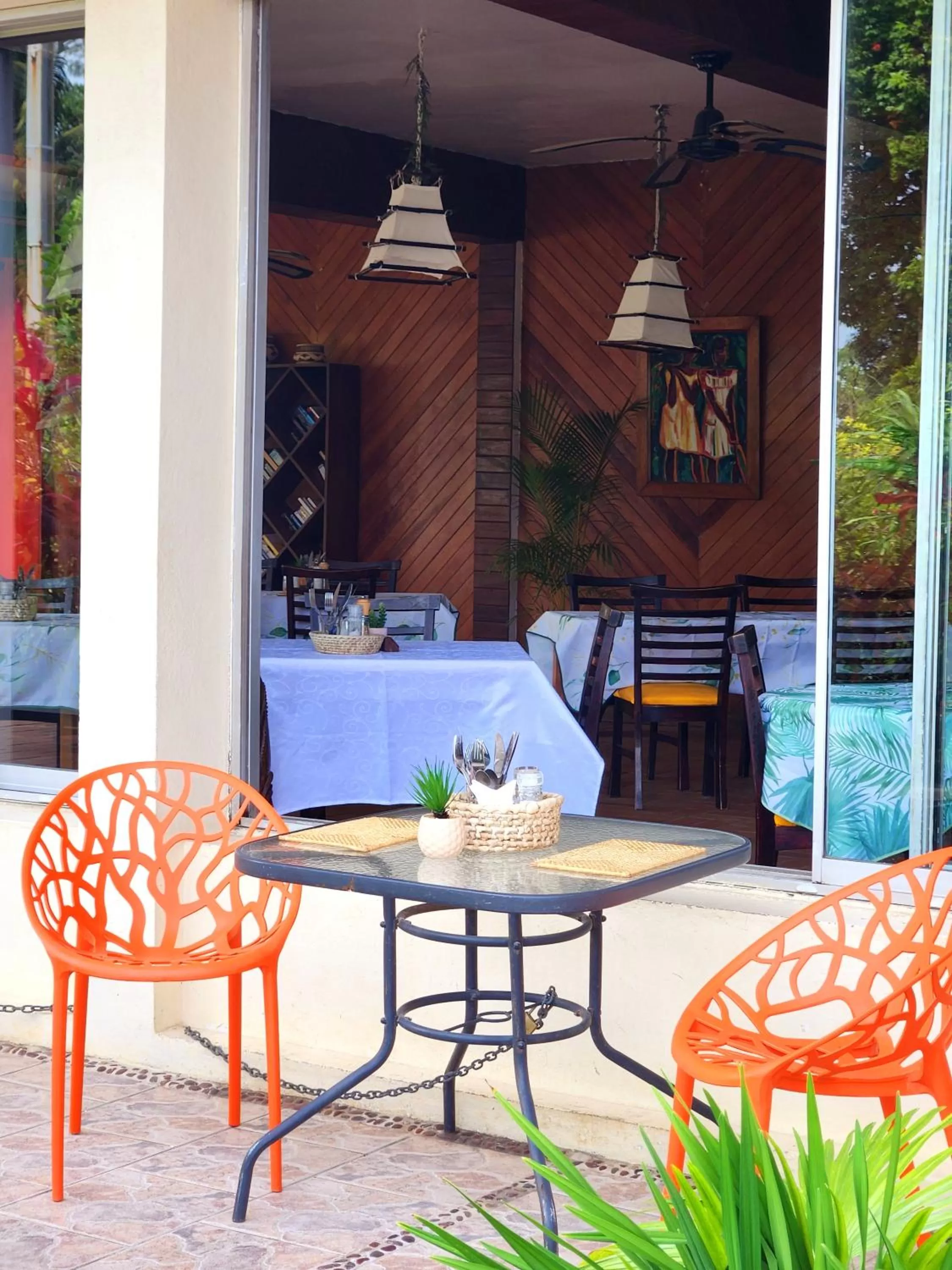 Food and drinks in Hotel Santo Vanuatu