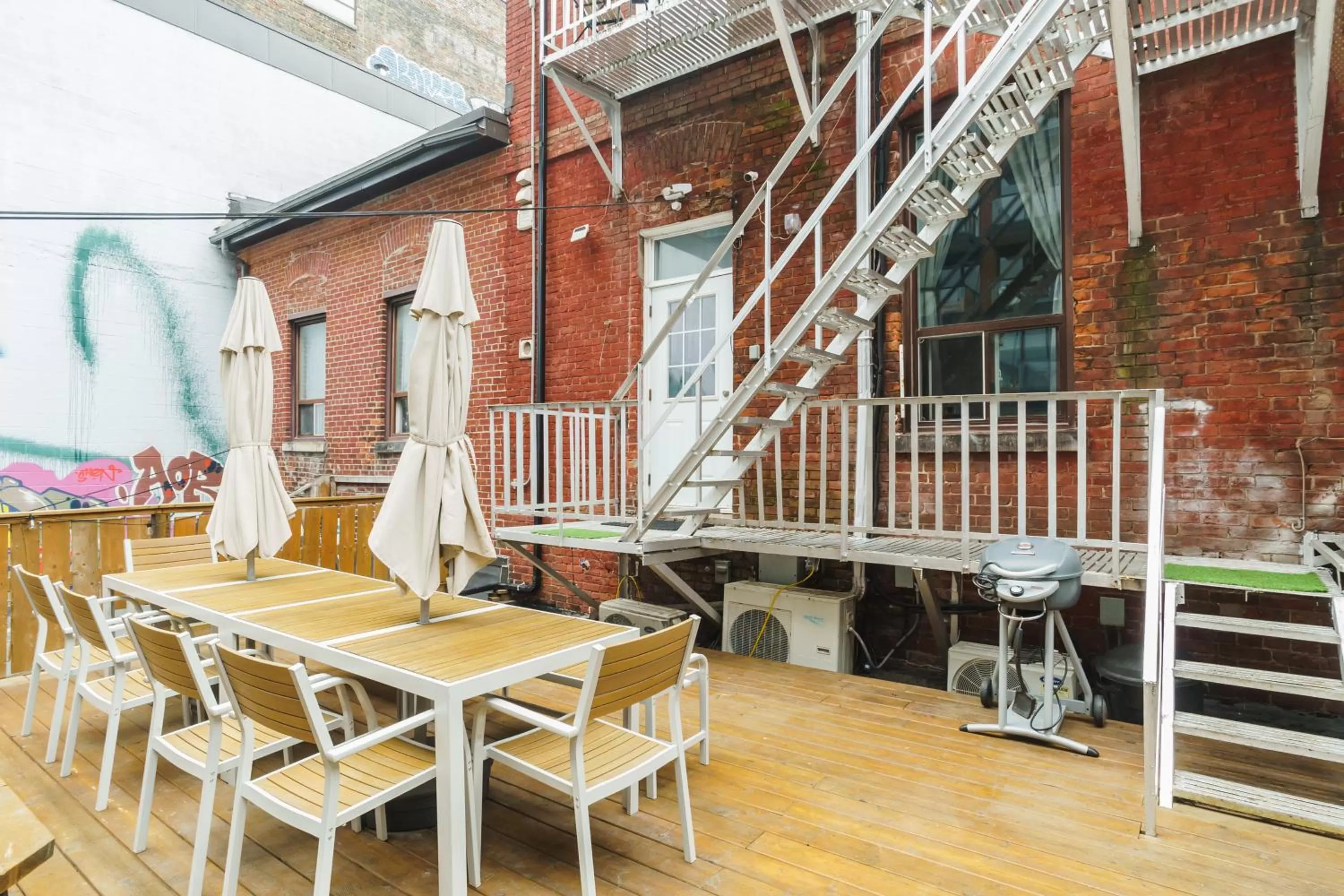 Patio in Queen Street Lofts