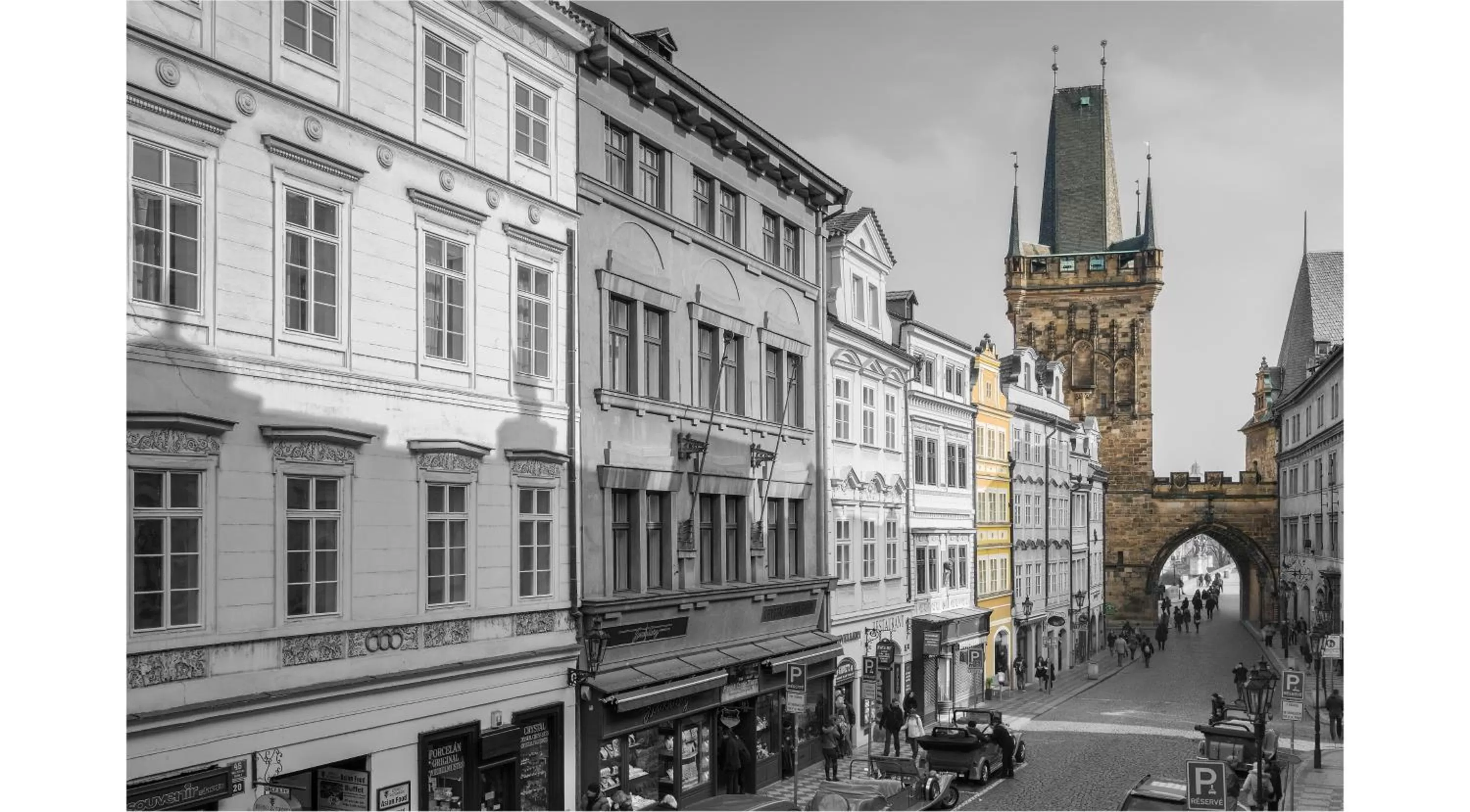 Property building in Mostecká 12 Residence