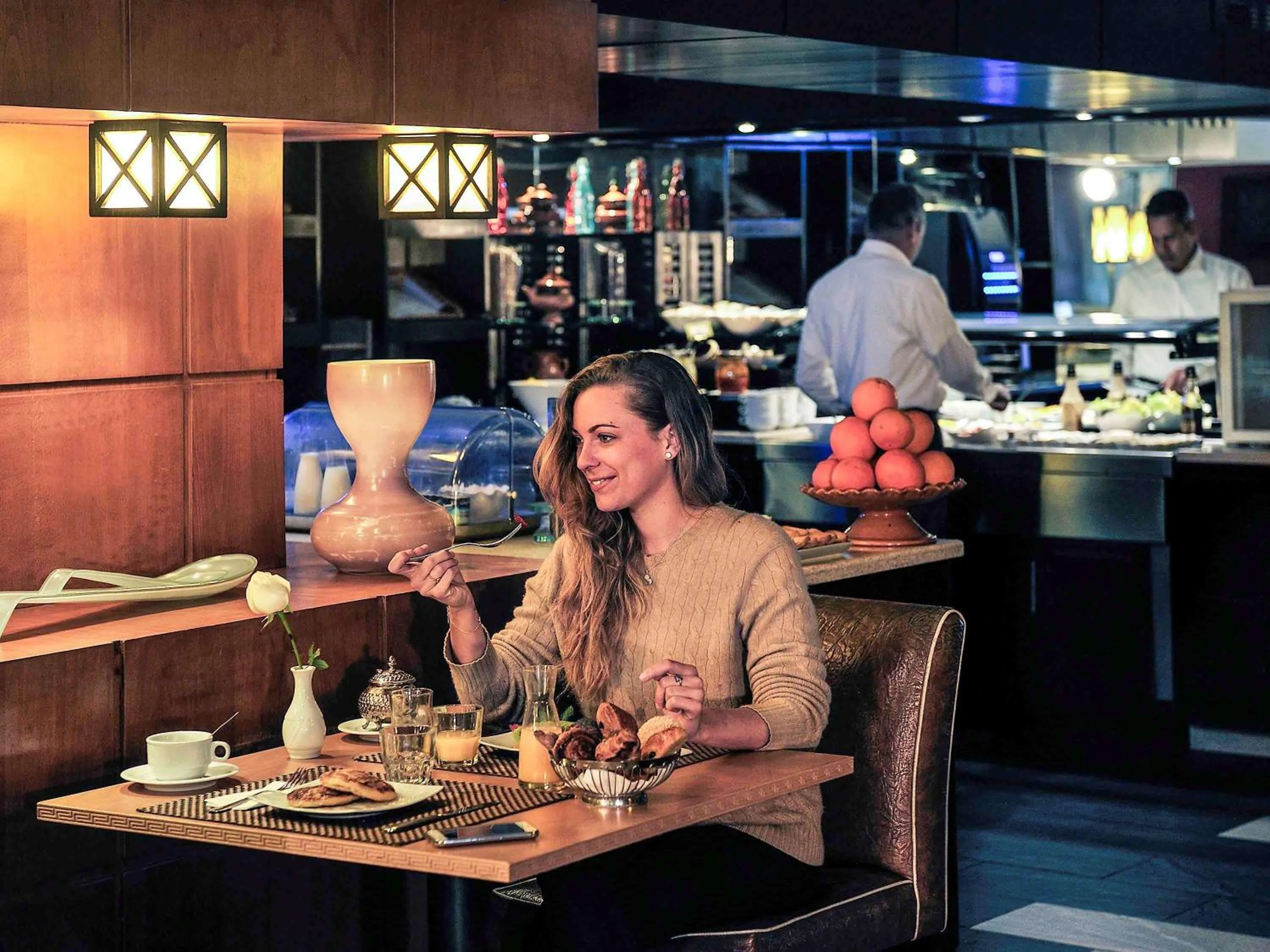 Restaurant/places to eat in Mercure Shéhérazade Rabat