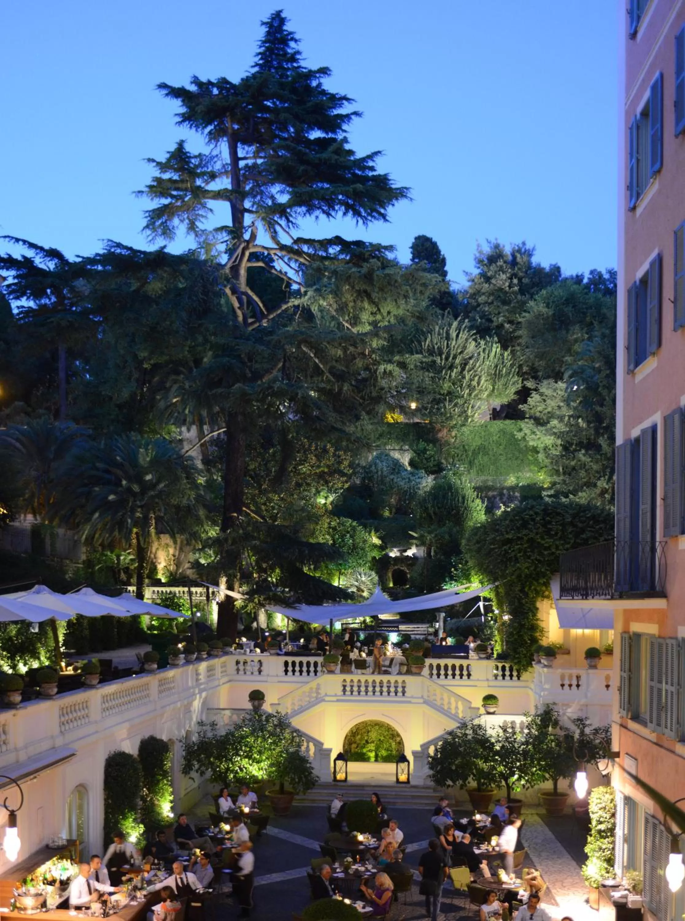 Balcony/Terrace in Rocco Forte Hotel De Russie
