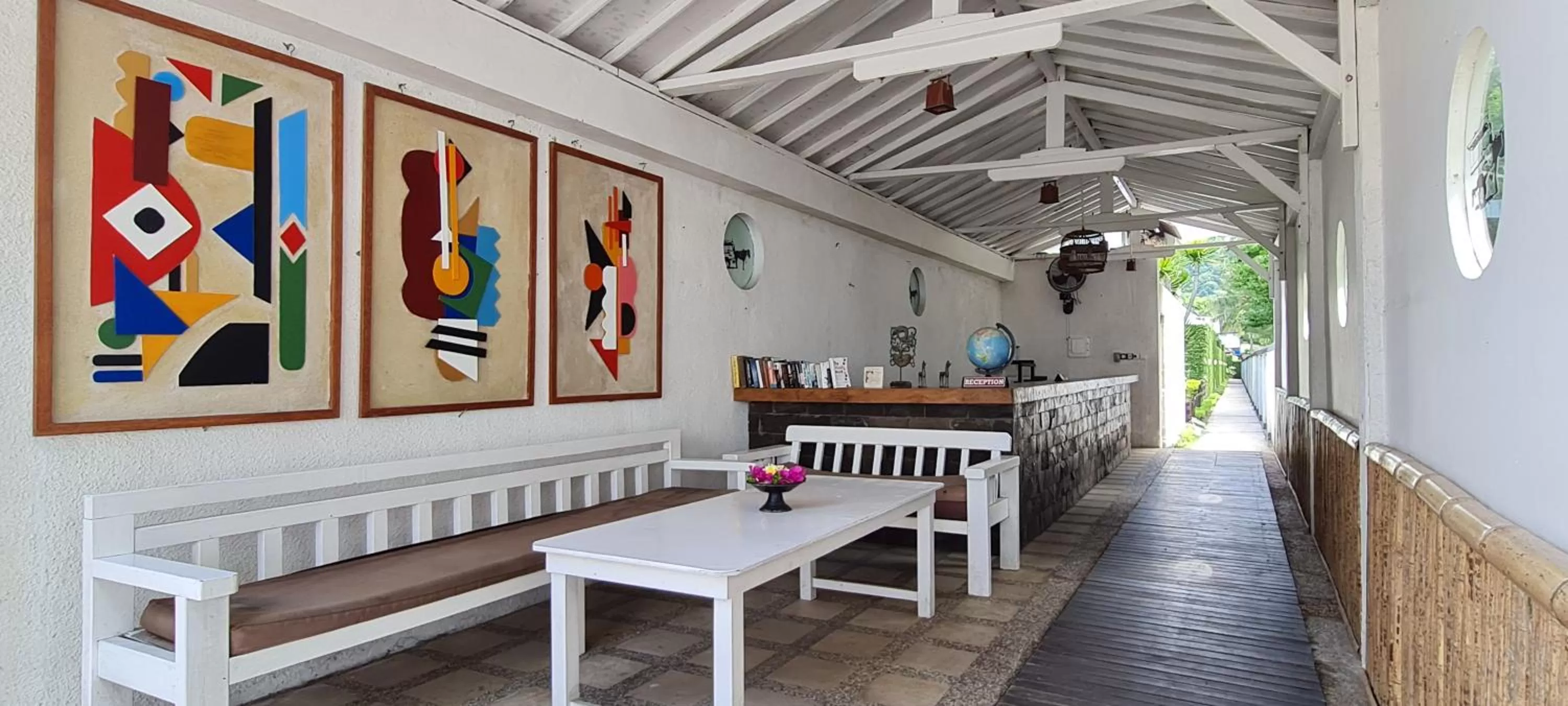 Lobby or reception in The Trawangan Resort