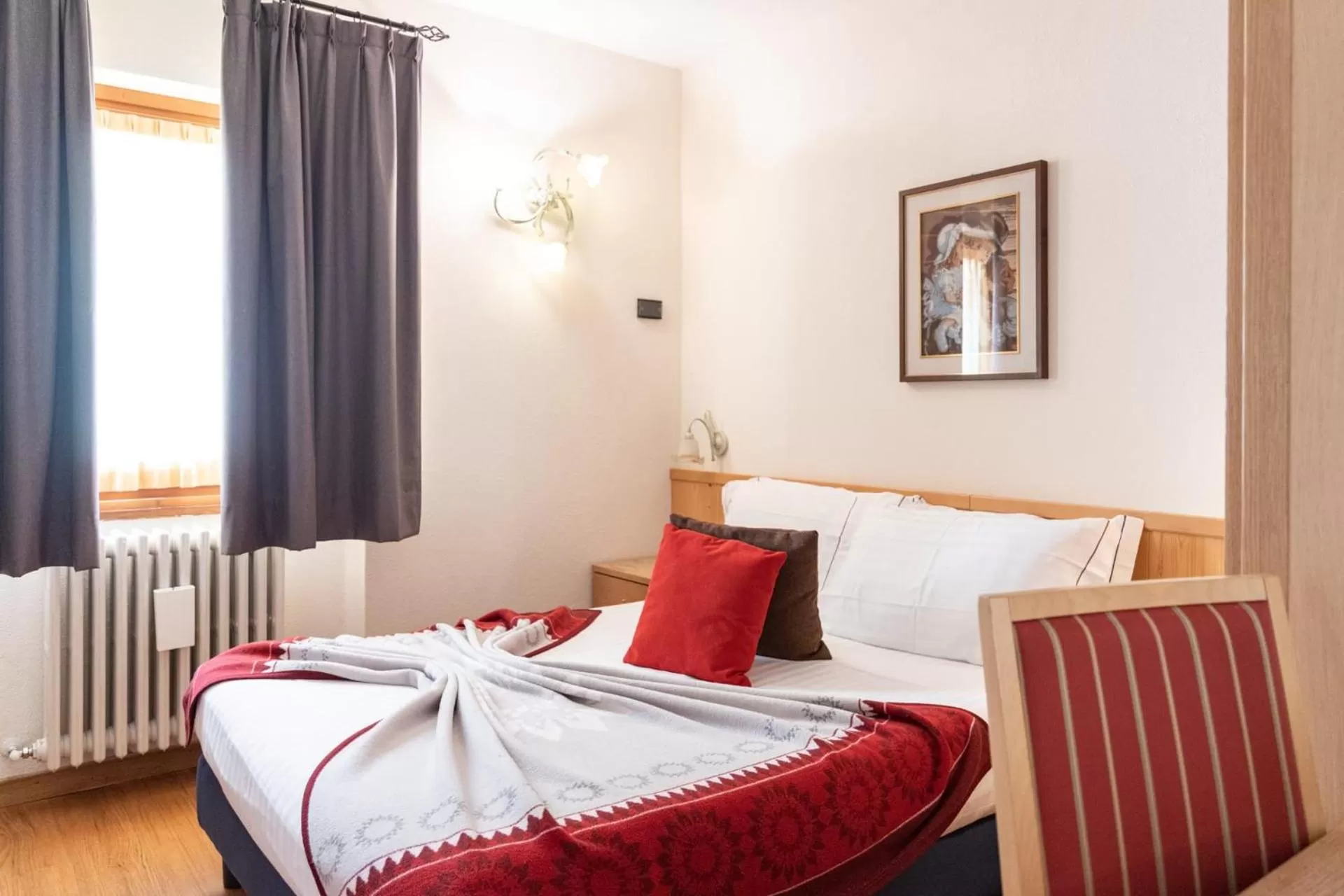 Bed in Olimpia Hotel