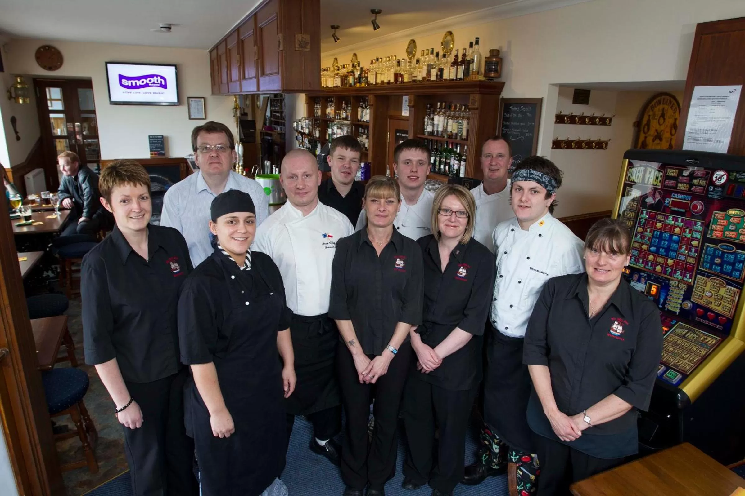 Staff in The Ship Inn