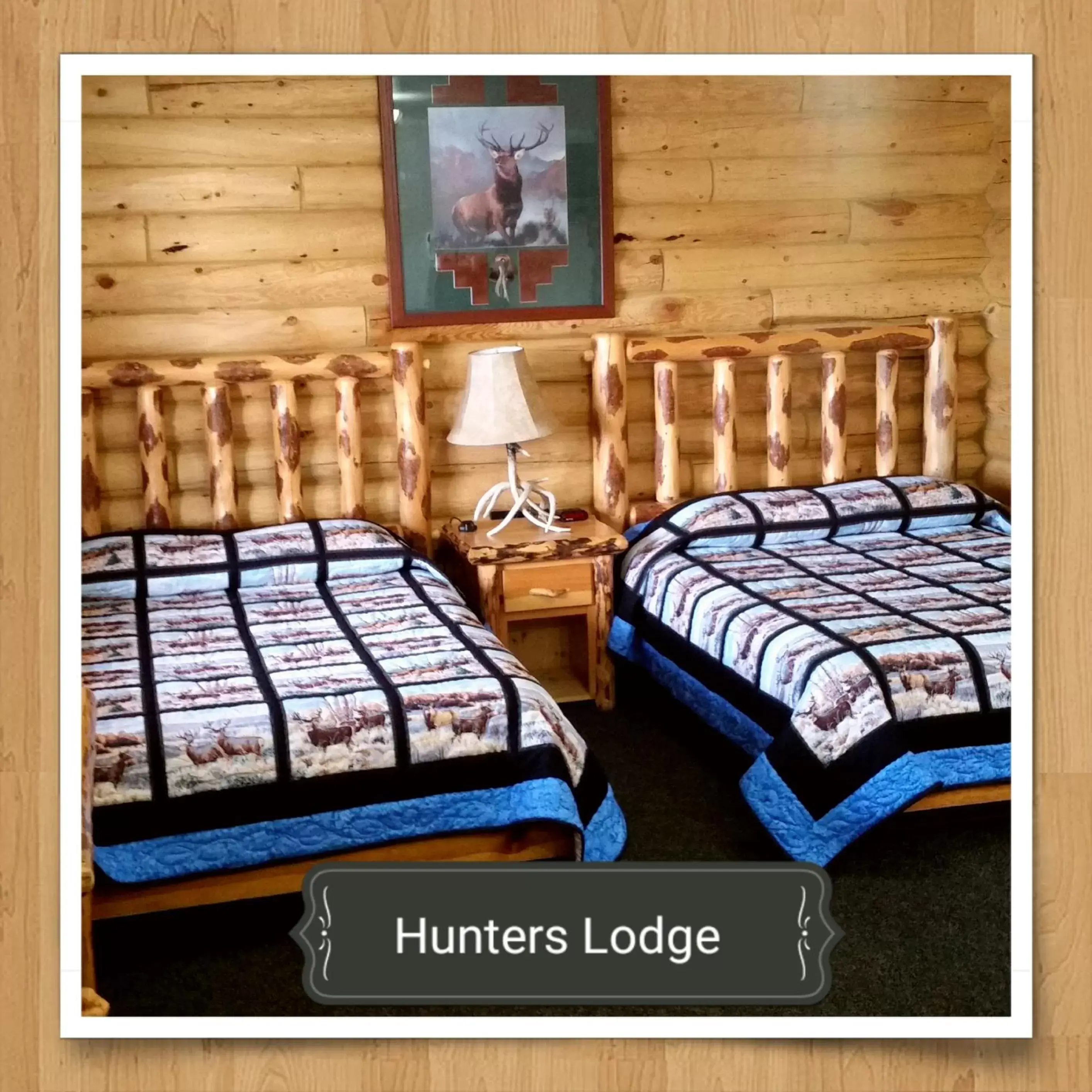 Standard Double Room in Wolf Den Log Cabin Motel and RV Park Standard Double Room in Wolf Den Log Cabin Motel and RV Park