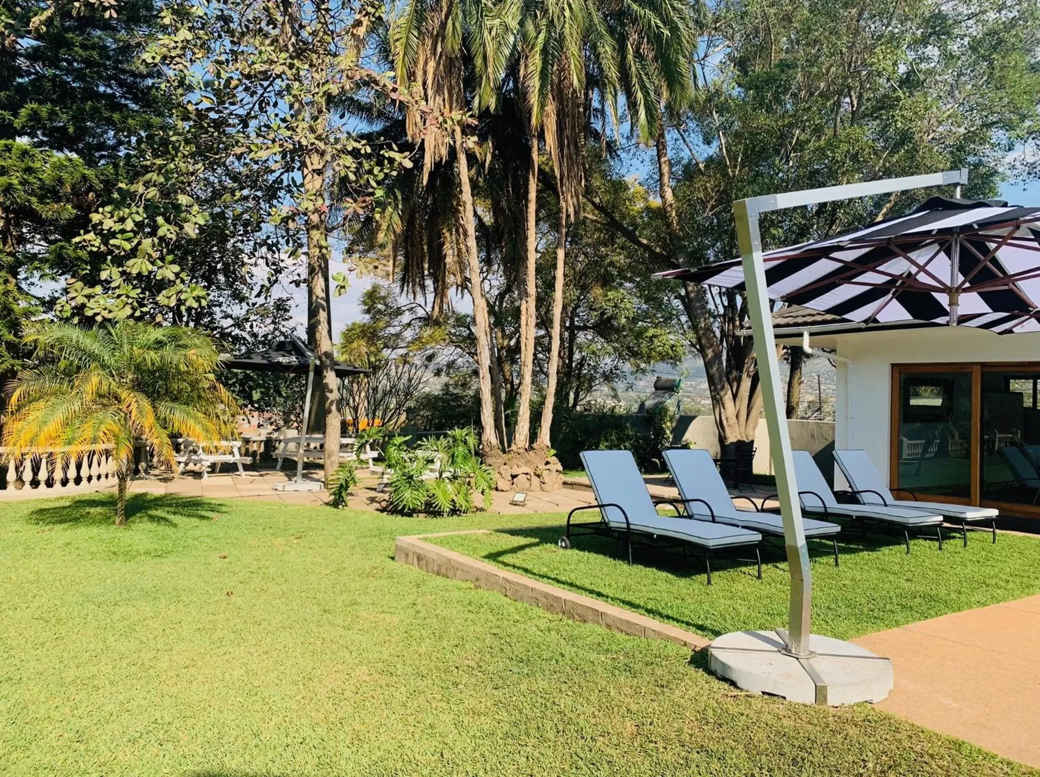 Garden in The Leslie - Bed & Breakfast