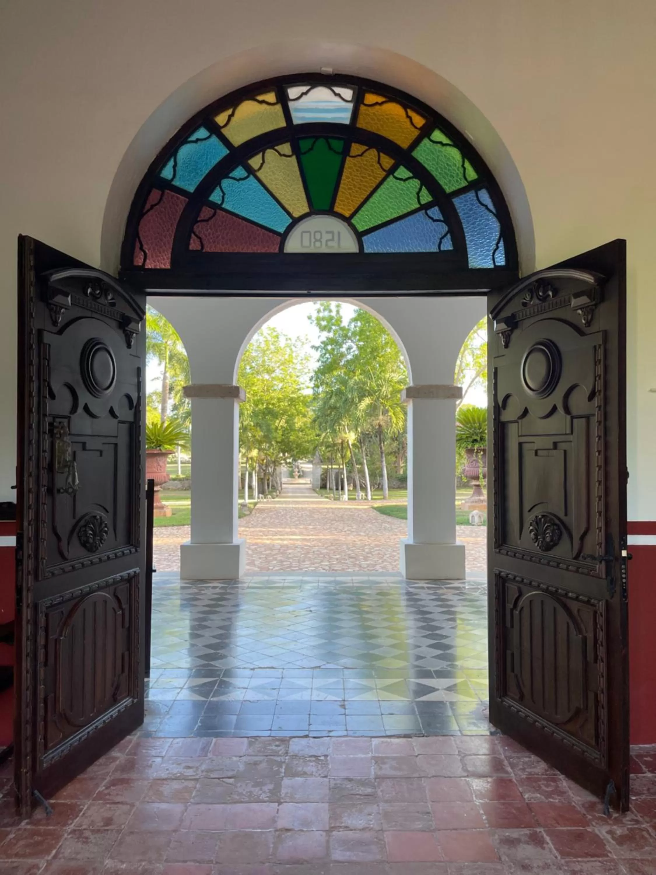 Facade/entrance in Hacienda Kaan Ac