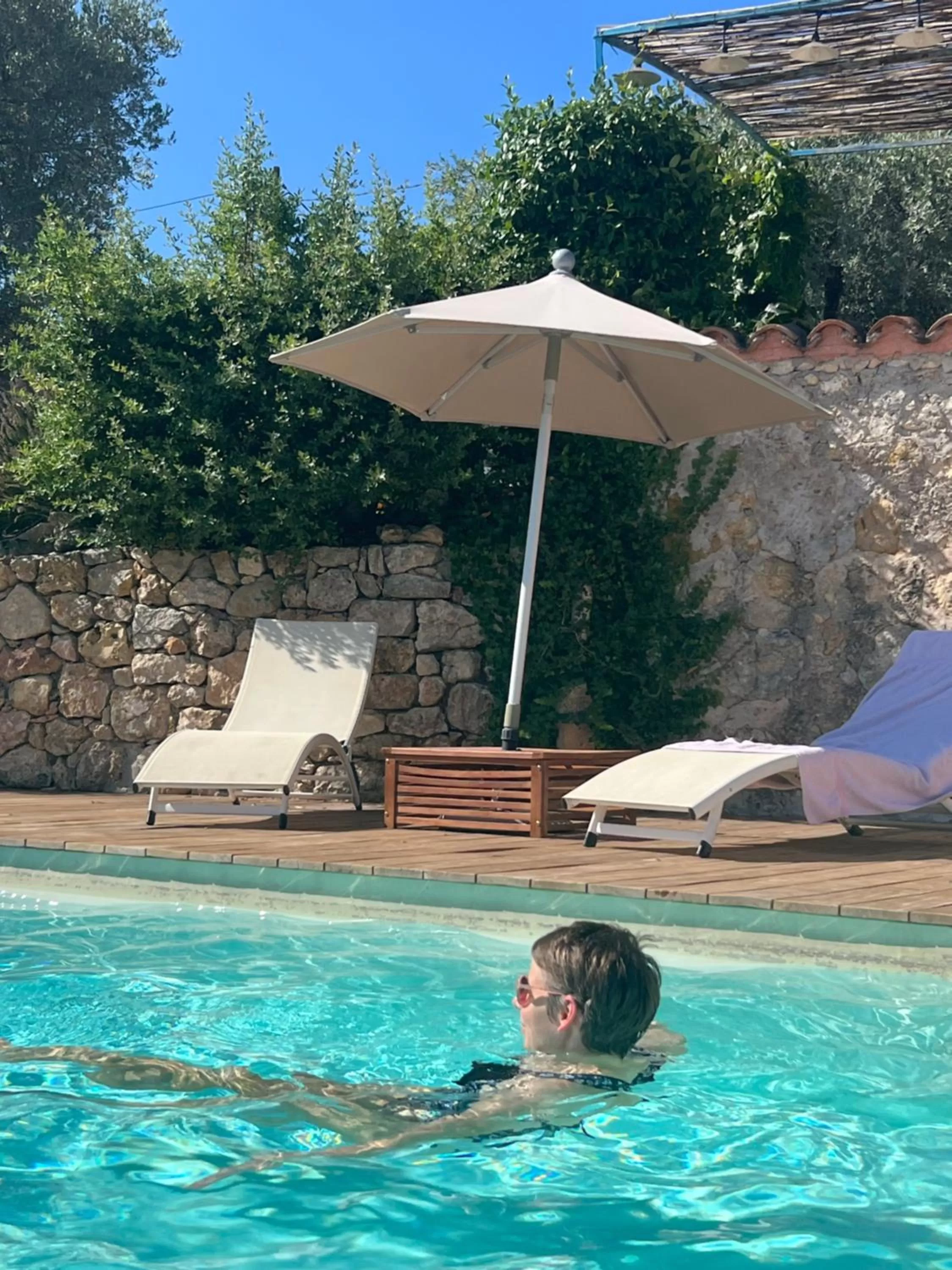 Swimming pool in Le nid des arts