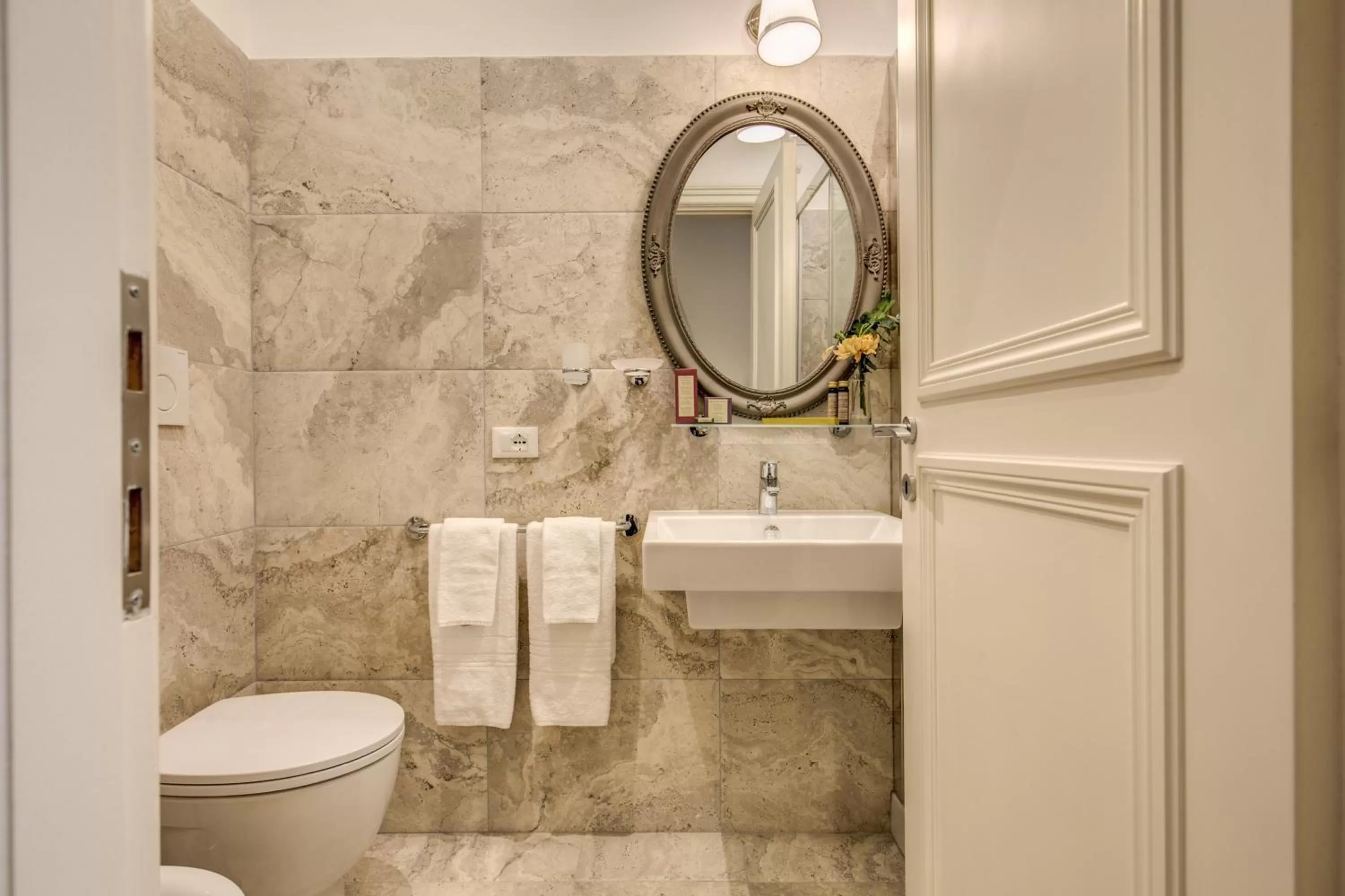 Bathroom in Charme Spagna Boutique Hotel