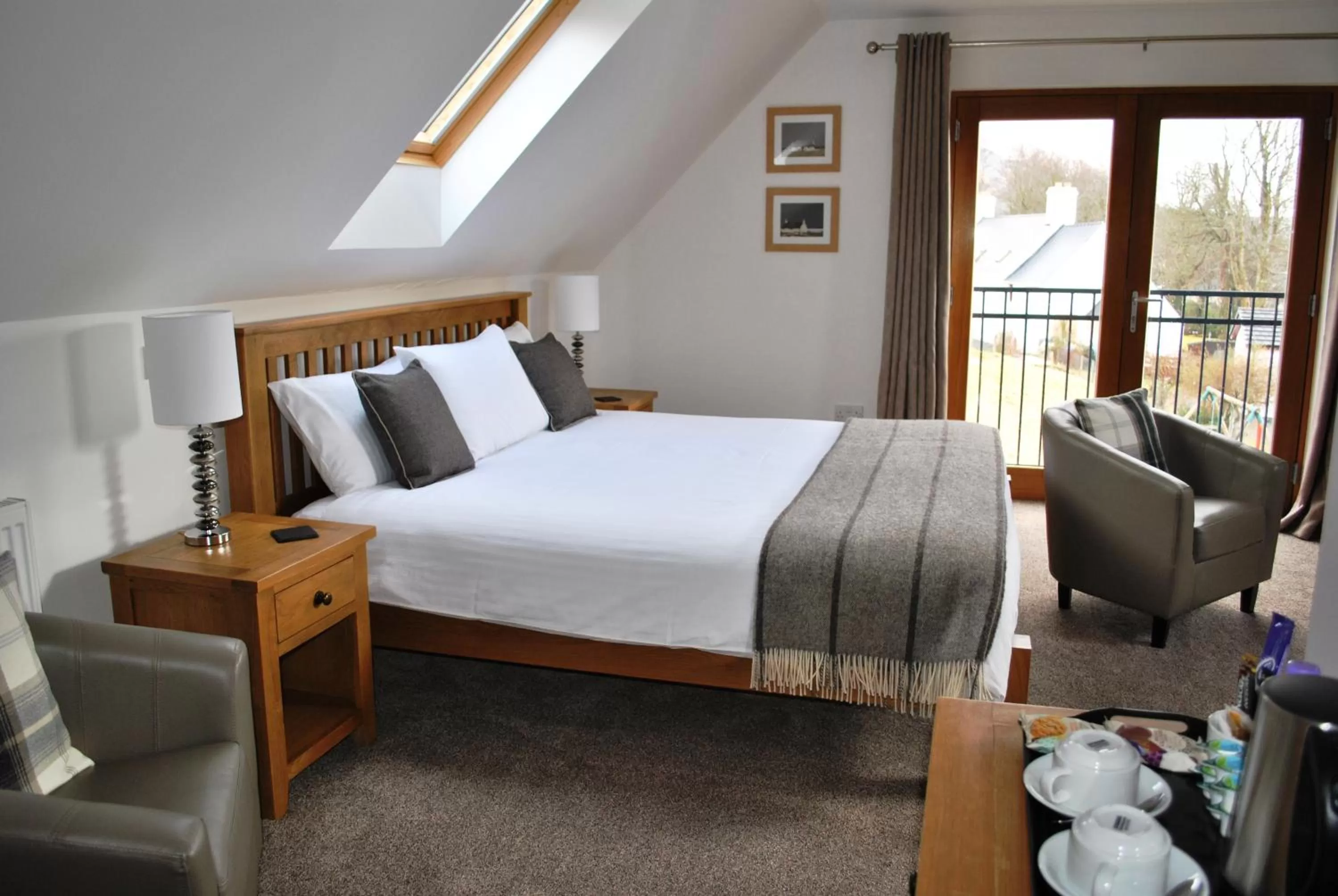 Bed in Orchard House Bed and Breakfast